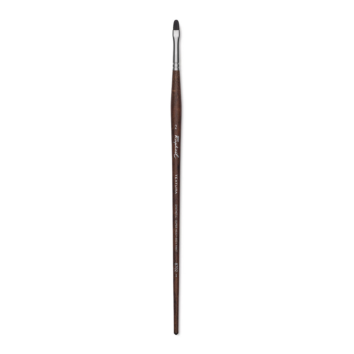 Raphaël Textura Brush - Filbert, Size 2, Long Handle