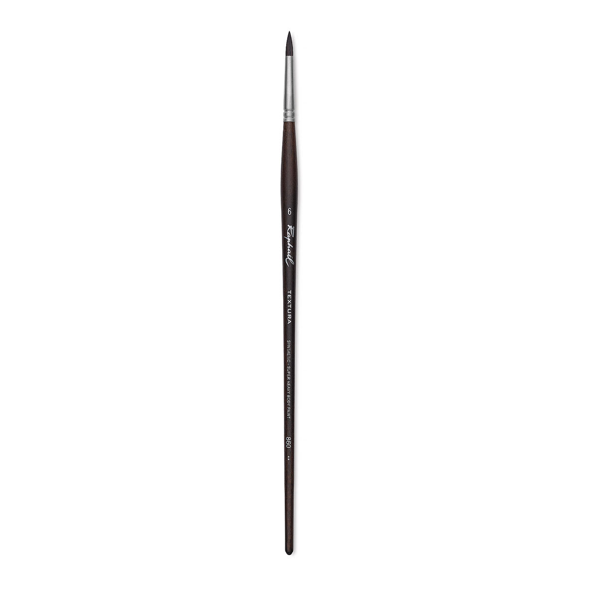 Raphaël Textura Brush - Round, Size 6, Long Handle