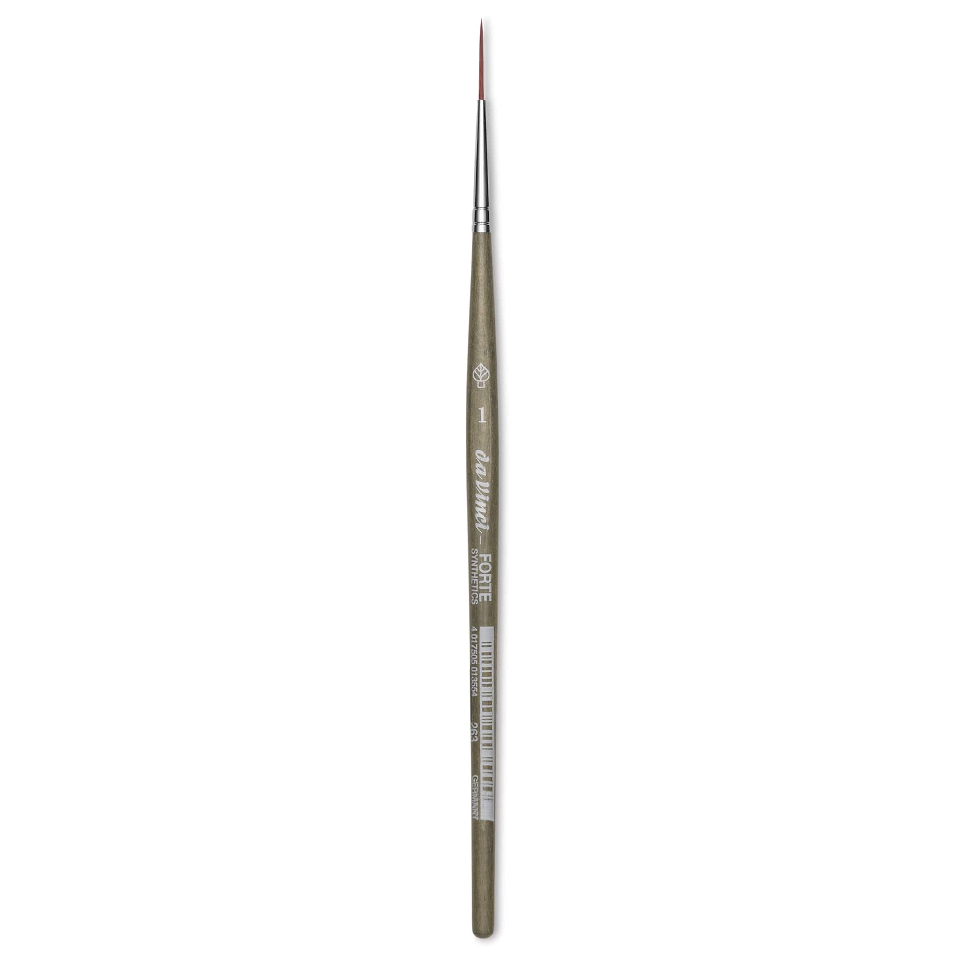 Da Vinci Forte Synthetic Brush - Liner, Short Handle, Size 1