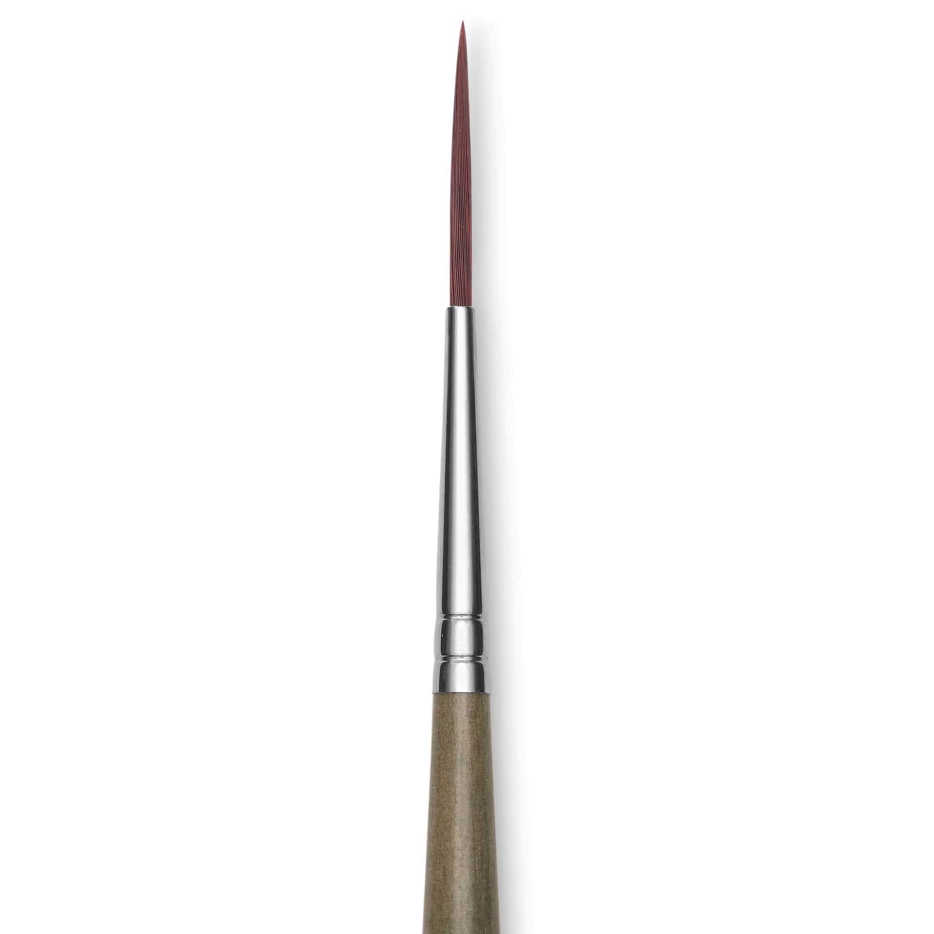 Da Vinci Forte Synthetic Brush - Liner, Short Handle, Size 4, close-up