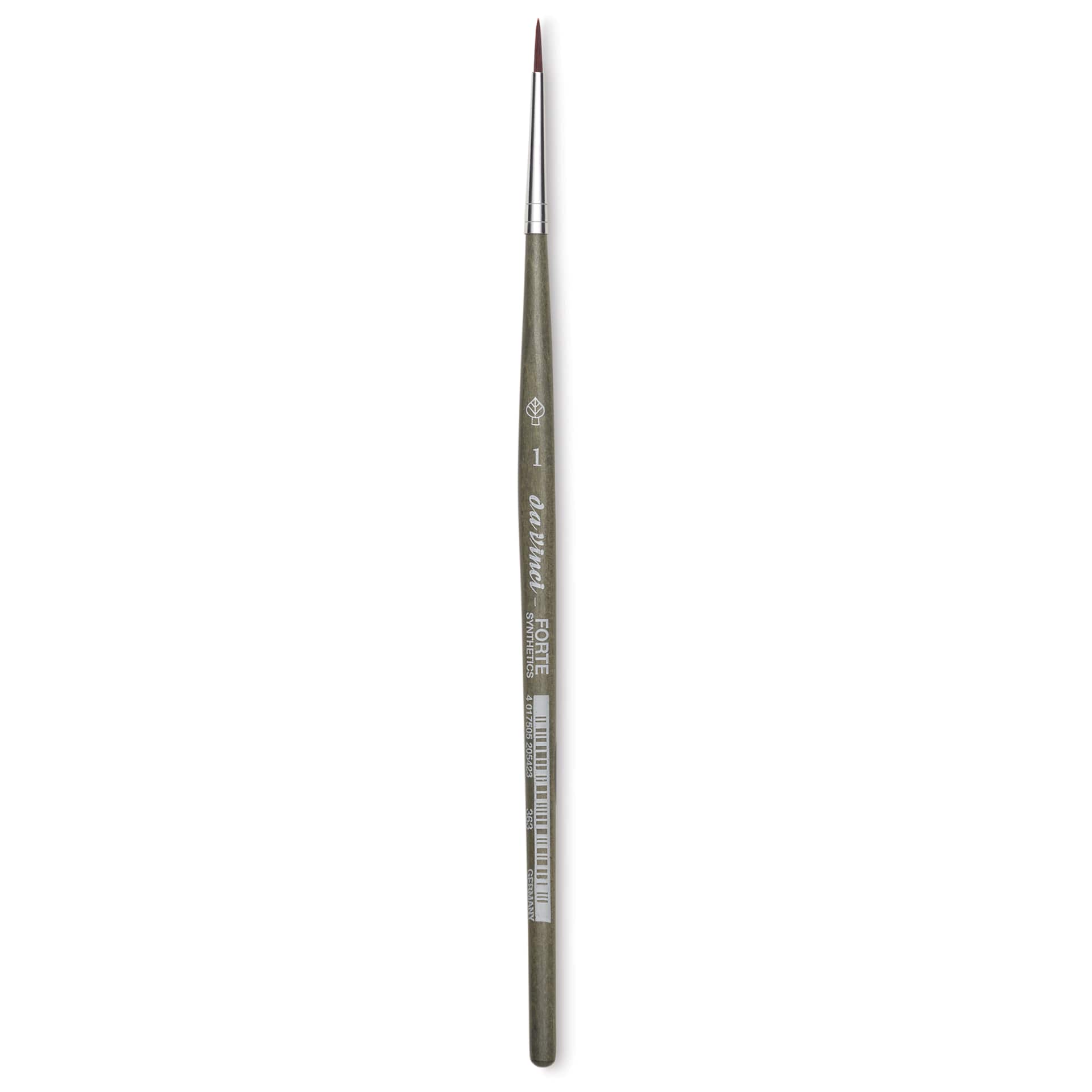 Da Vinci Forte Synthetic Brush - Round, Short Handle, Size 1
