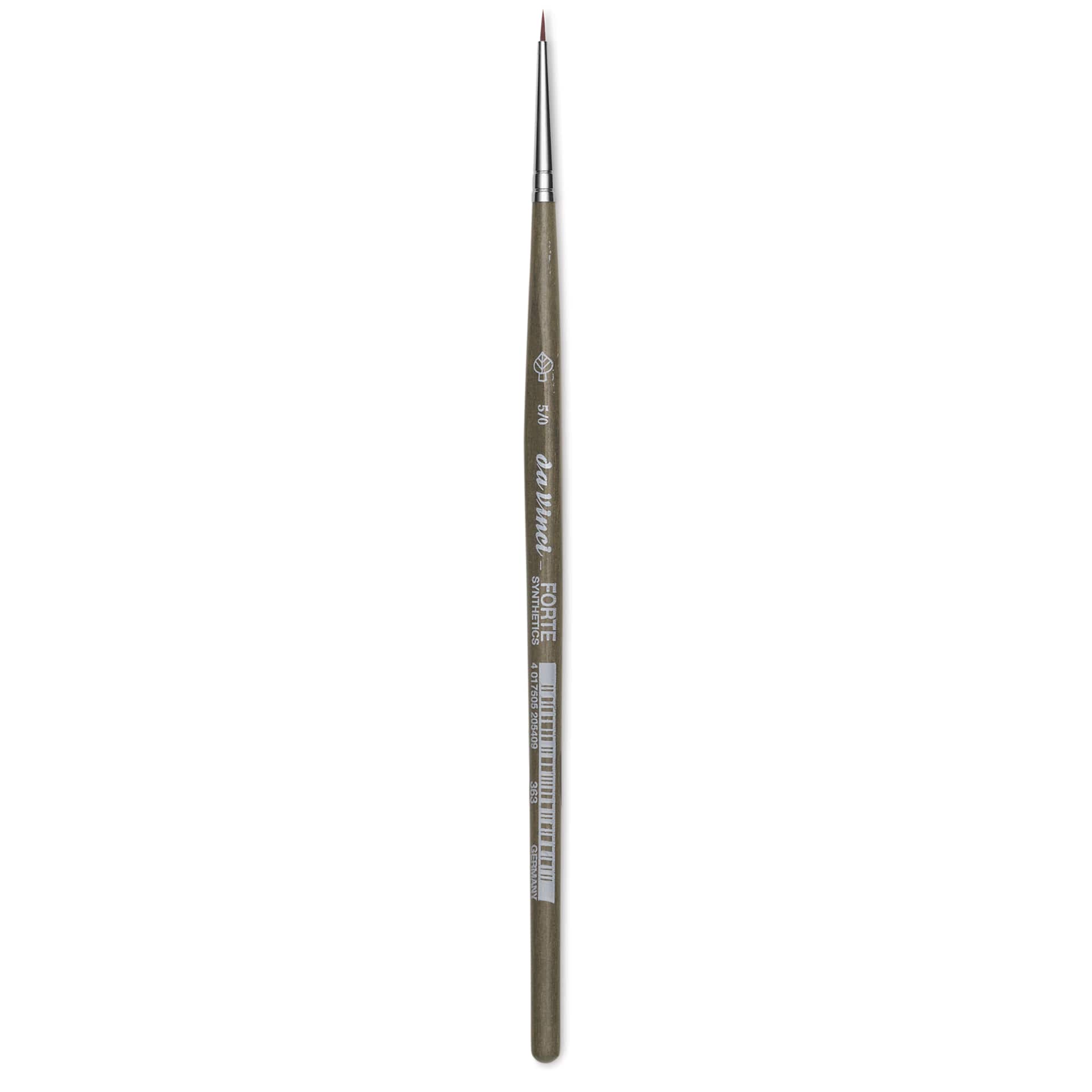 Da Vinci Forte Synthetic Brush - Round, Short Handle, Size 5/0