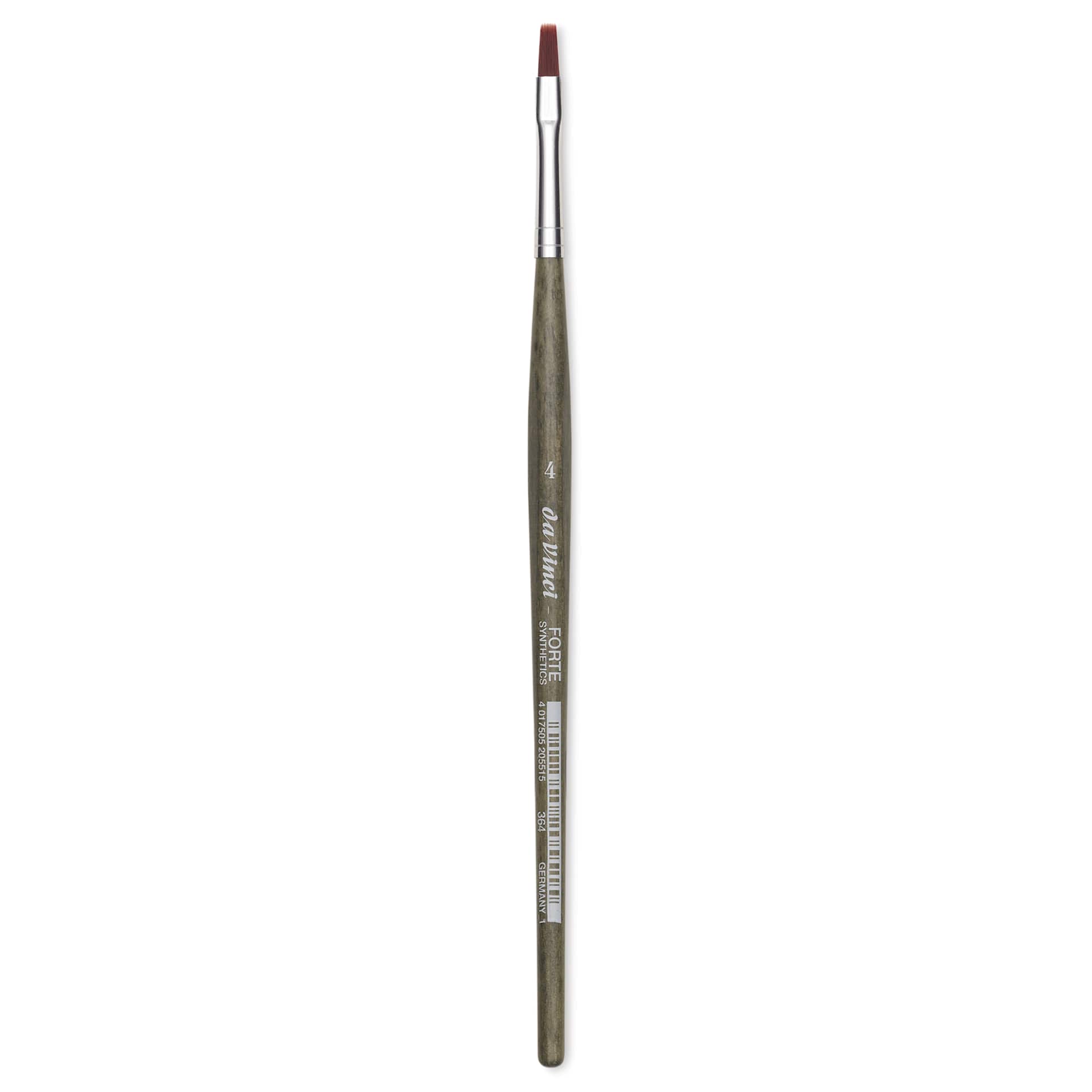 Da Vinci Forte Synthetic Brush - Bright, Short Handle, Size 4