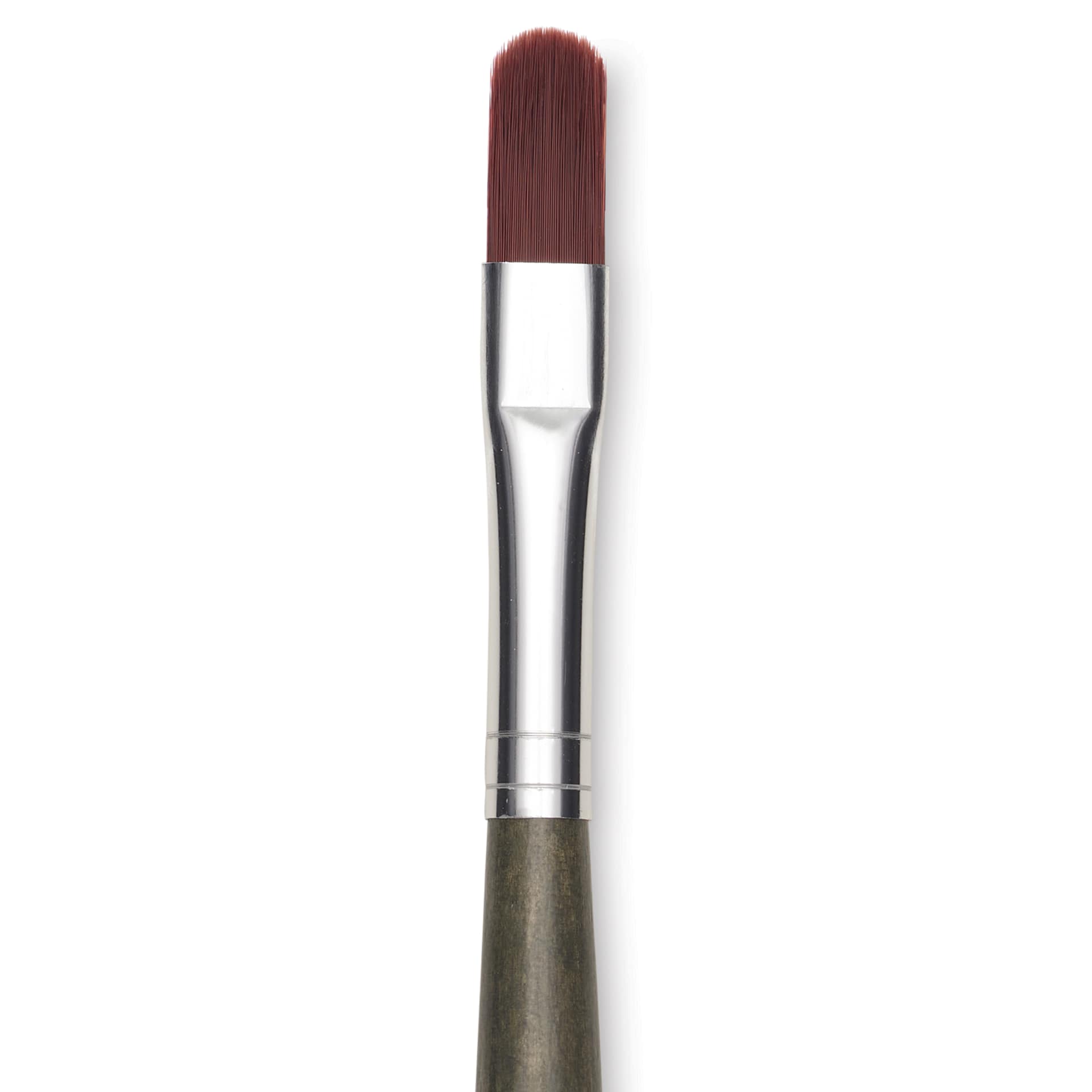 Da Vinci Forte Synthetic Brush - Filbert, Short Handle, Size 8, close-up