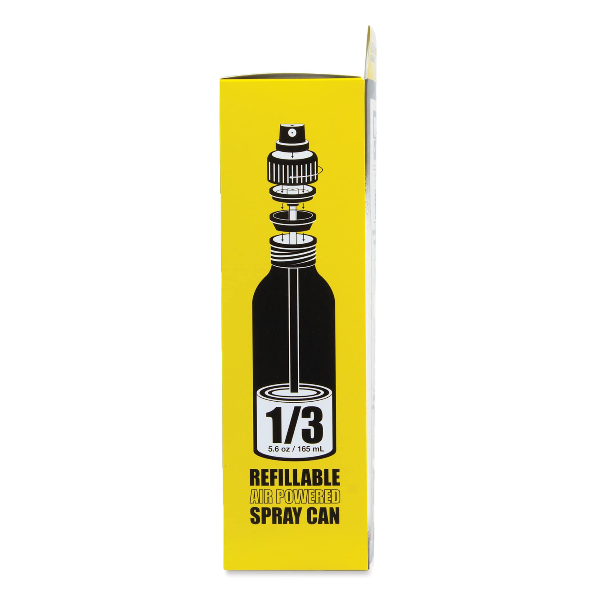 Left side of box for Jacquard YouCan Refillable Air Powered Spray Can