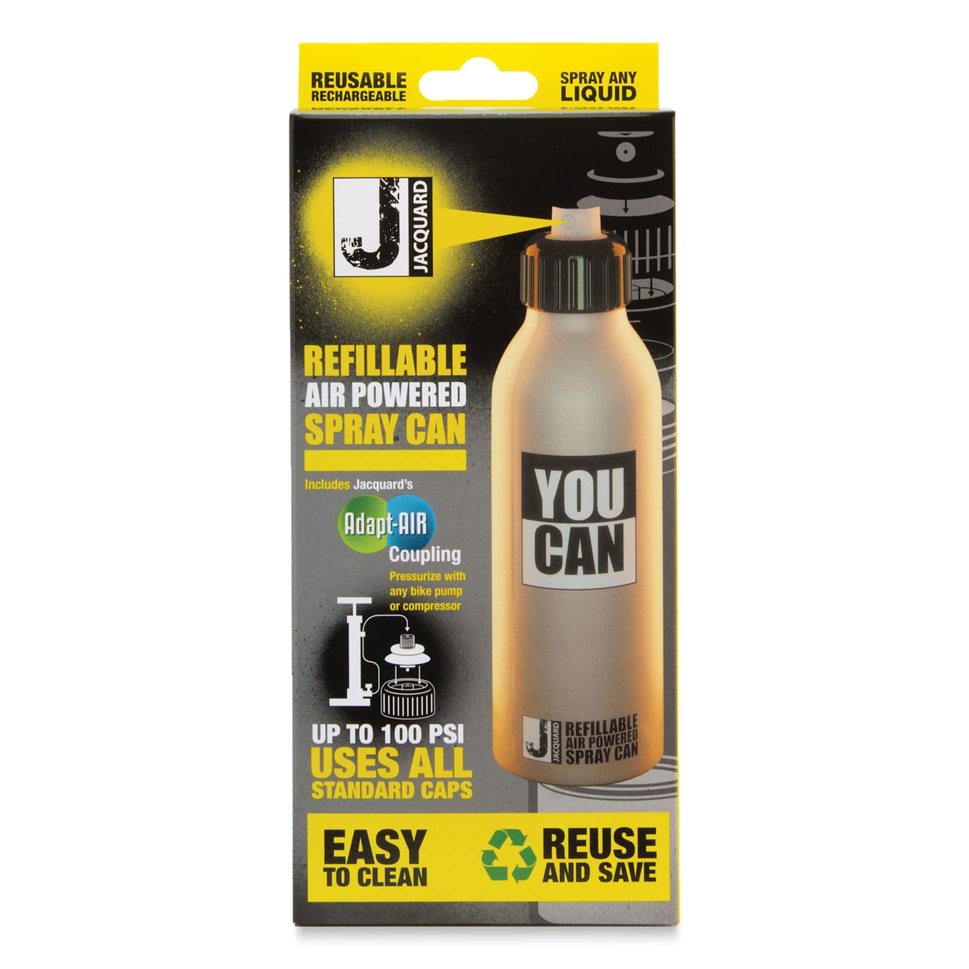 Front of box for Jacquard YouCan Refillable Air Powered Spray Can