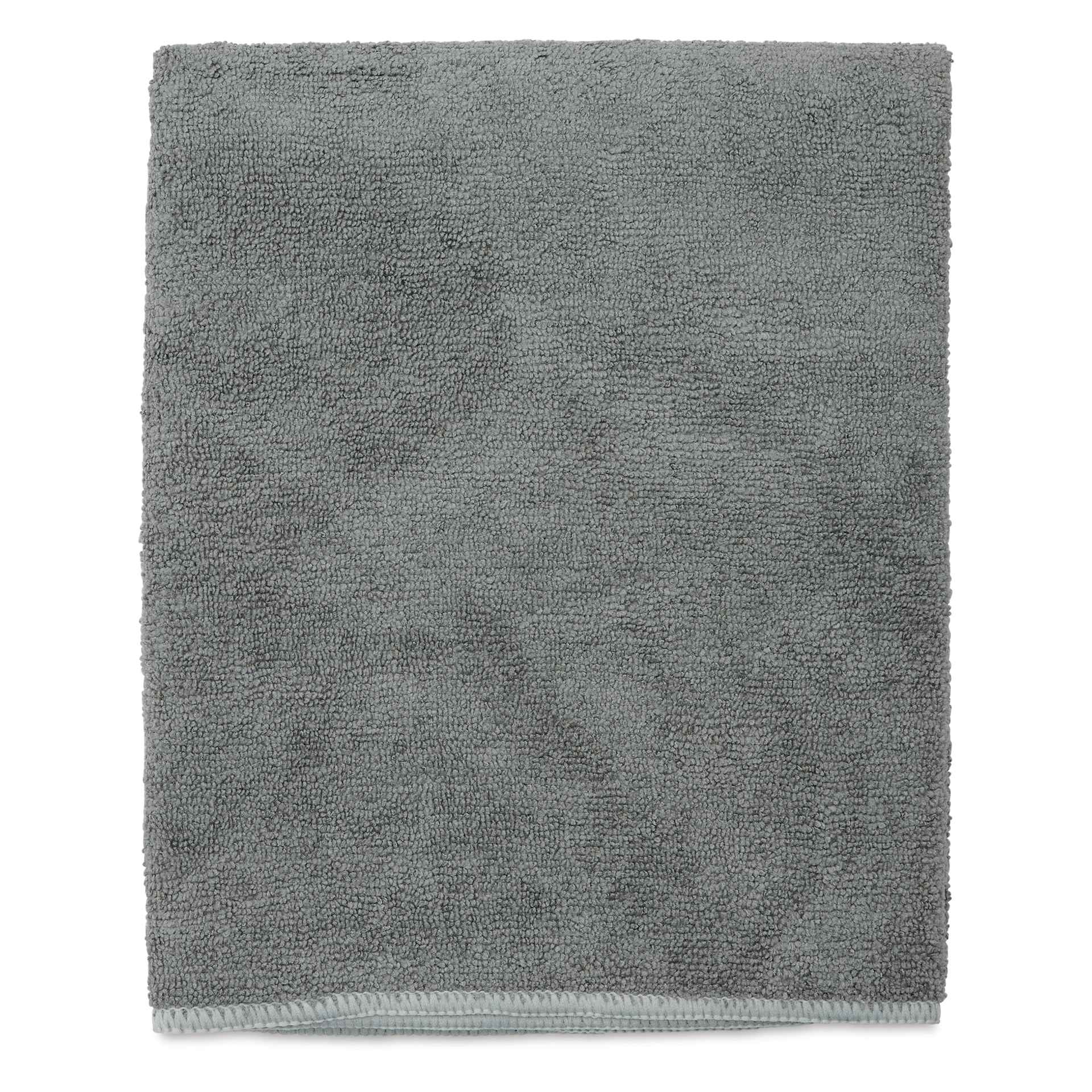 Superio Microfiber Cloth - Dark Gray, 20" x 31"