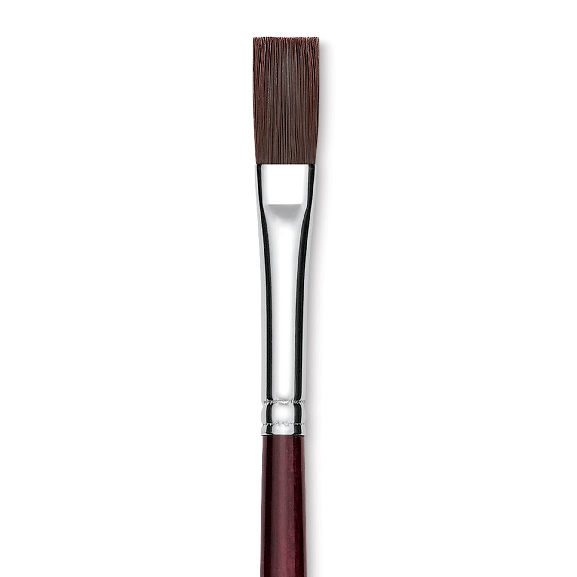 Utrecht Tuscan Synthetic Flat - Size 4, Long Handle