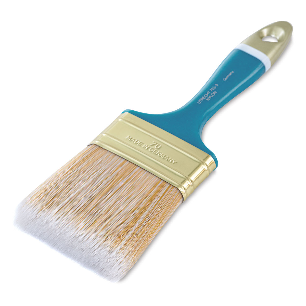Utrecht Series 755 Nylon Gesso Brush - Size 70 brush lying at an angle