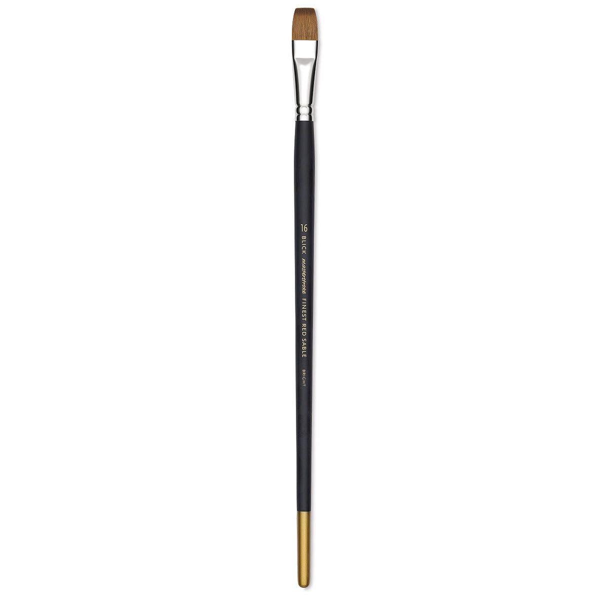 Blick Masterstroke Finest Red Sable Brush - Bright, Size 16, Long Handle