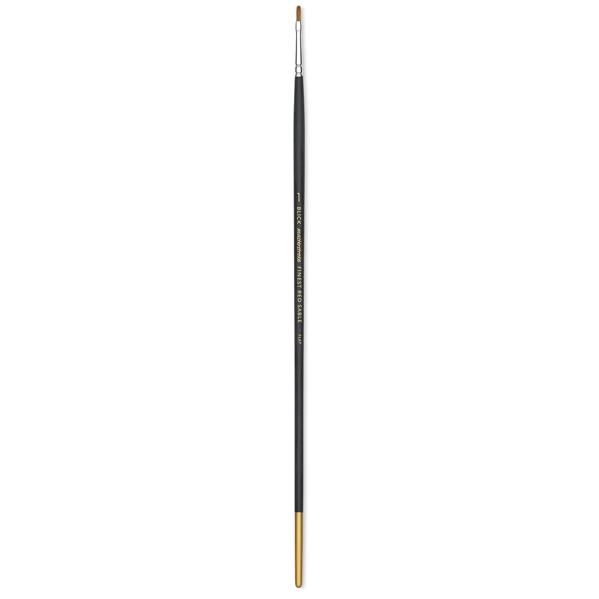 Blick Masterstroke Finest Red Sable Brush - Flat, Size 1, Long Handle