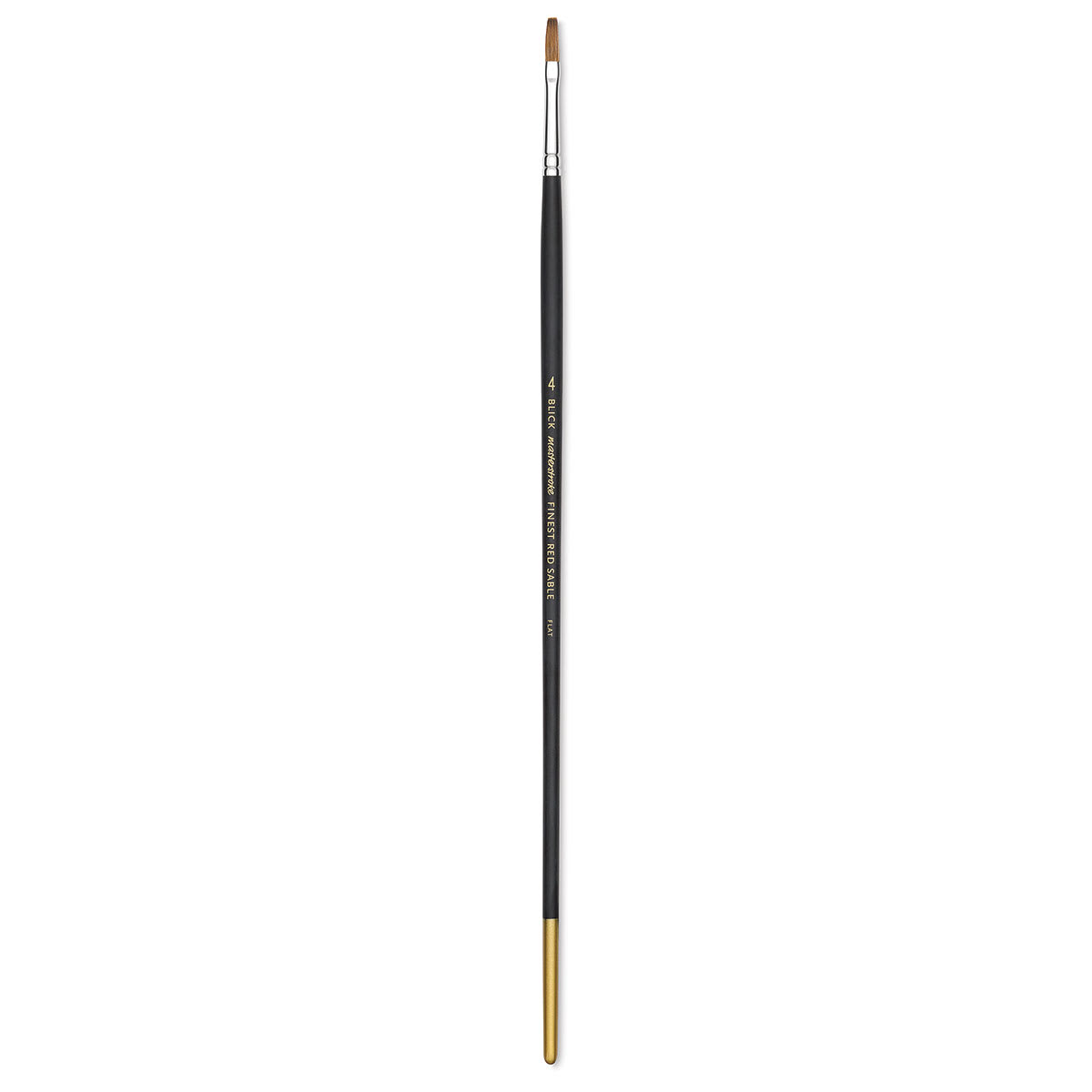 Blick Masterstroke Finest Red Sable Brush - Flat, Size 4, Long Handle