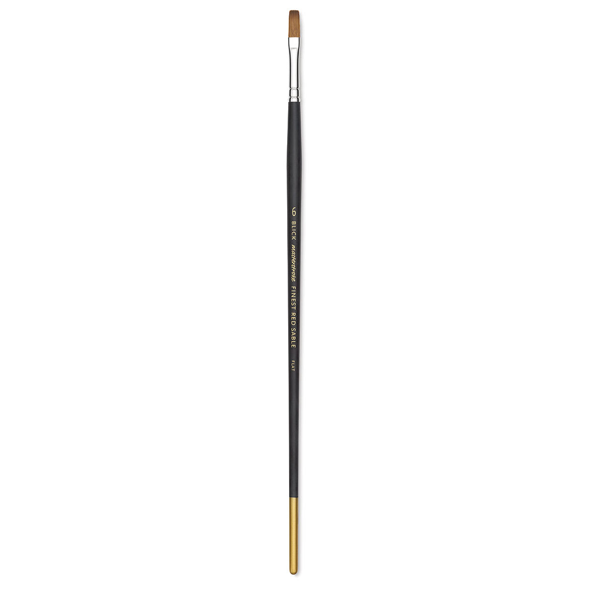 Blick Masterstroke Finest Red Sable Brush - Flat, Size 6, Long Handle