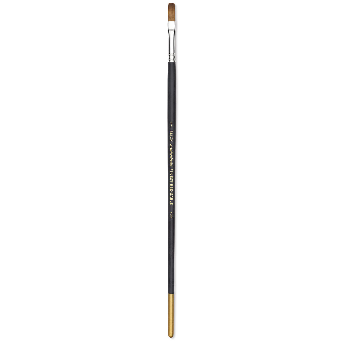 Blick Masterstroke Finest Red Sable Brush - Flat, Size 7, Long Handle