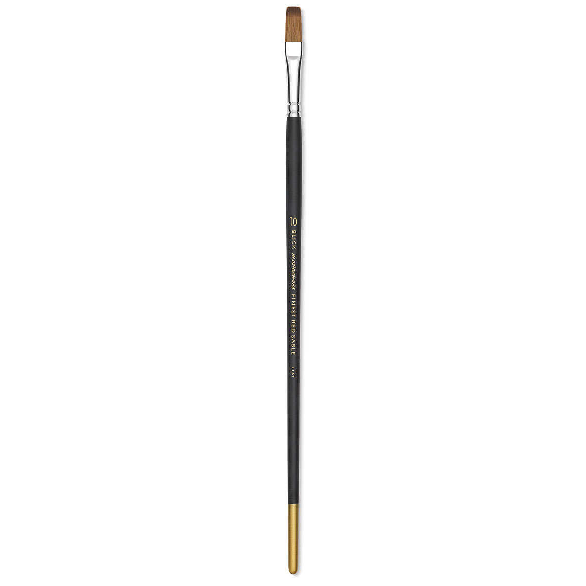 Blick Masterstroke Finest Red Sable Brush - Flat, Size 10, Long Handle