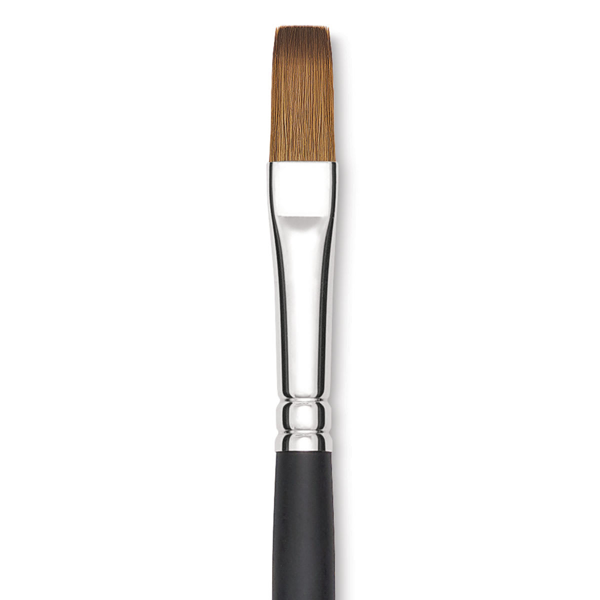 Blick Masterstroke Finest Red Sable Brush - Flat, Size 10, Long Handle close-up