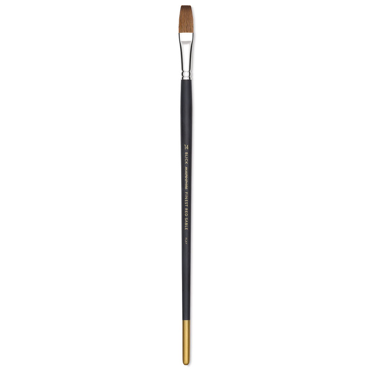 Blick Masterstroke Finest Red Sable Brush - Flat, Size 14, Long Handle