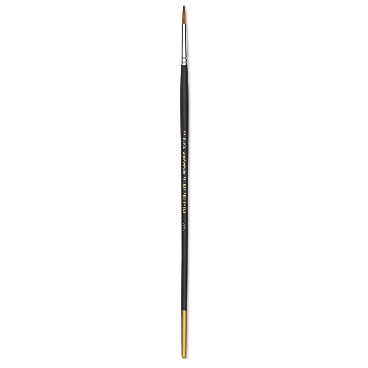 Blick Masterstroke Finest Red Sable Brush - Round, Size 10, Long Handle