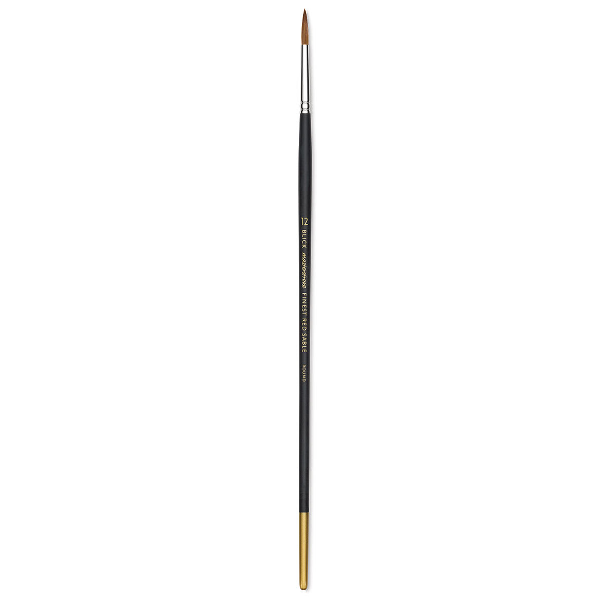 Blick Masterstroke Finest Red Sable Brush - Round, Size 12, Long Handle