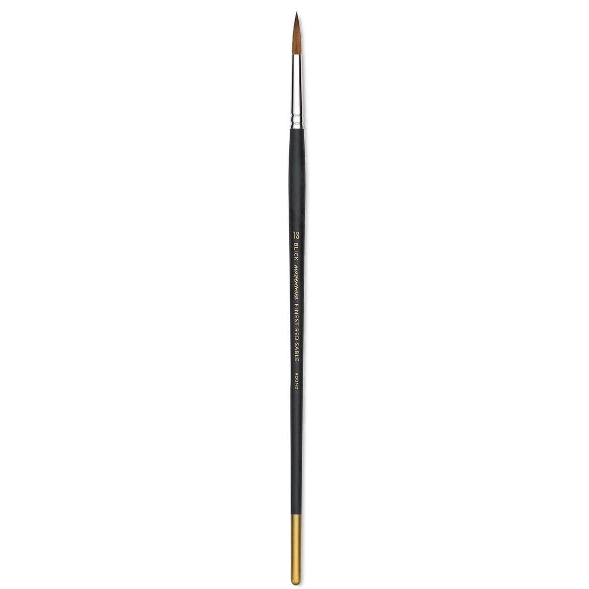 Blick Masterstroke Finest Red Sable Brush - Round, Size 18, Long Handle