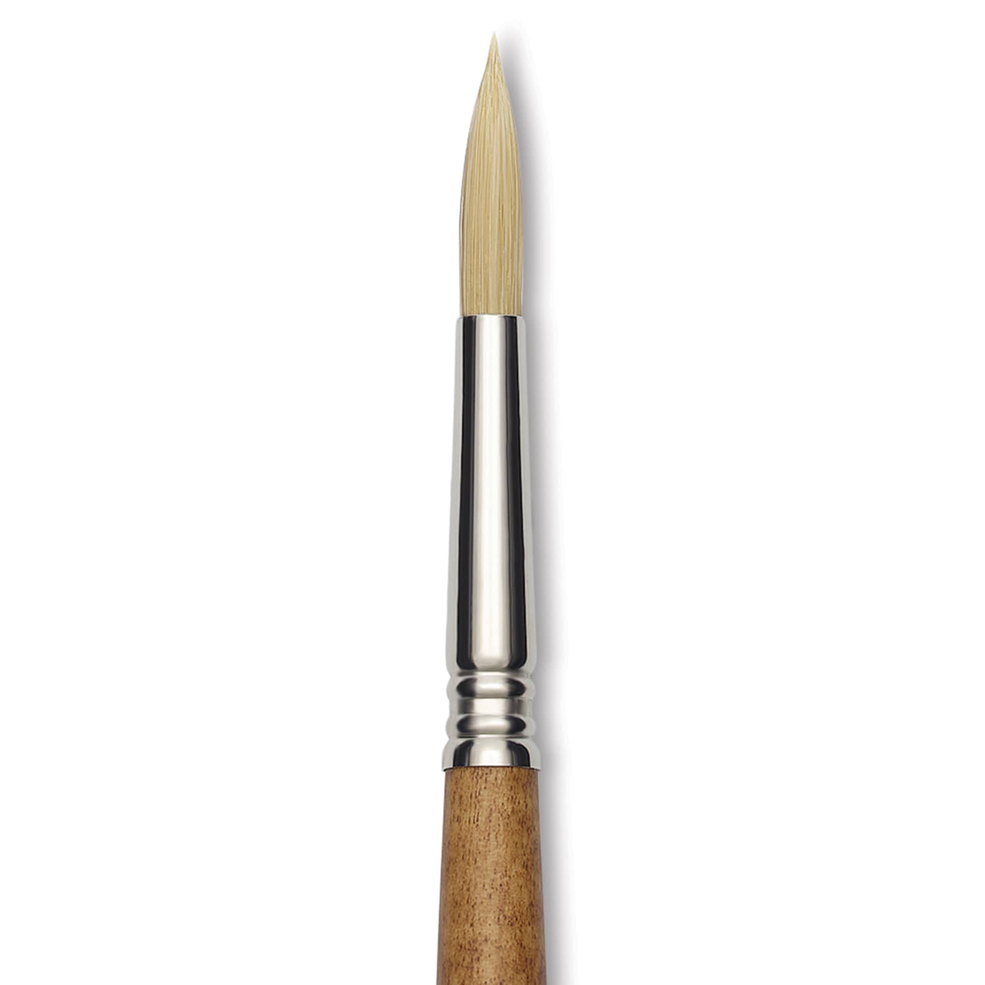 Escoda Futura Synthetic Bristle Brush - Series 5400, Round, Size 10, Long Handle, close-up