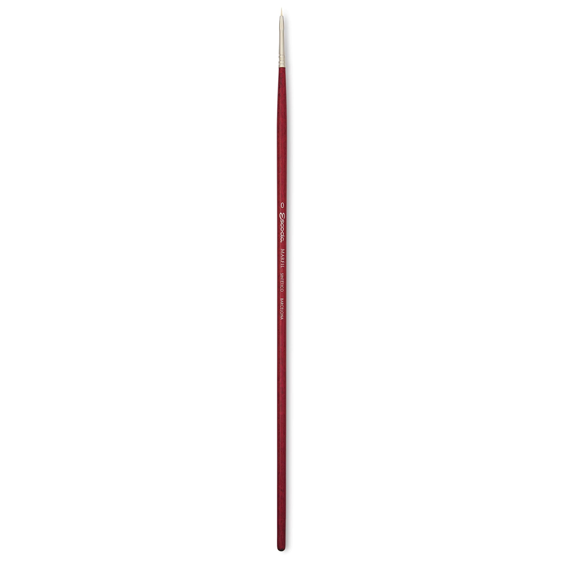 Escoda Marfil Synthetic Bristle Brushes - Series 4450 Bright, Size 0, Long Handle