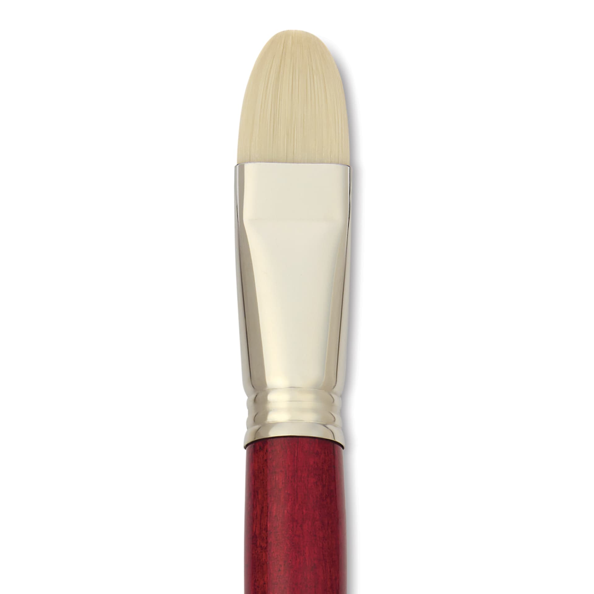 Escoda Marfil Synthetic Bristle Brushes - Series 4450 Bright, Size 22, Long Handle, close-up