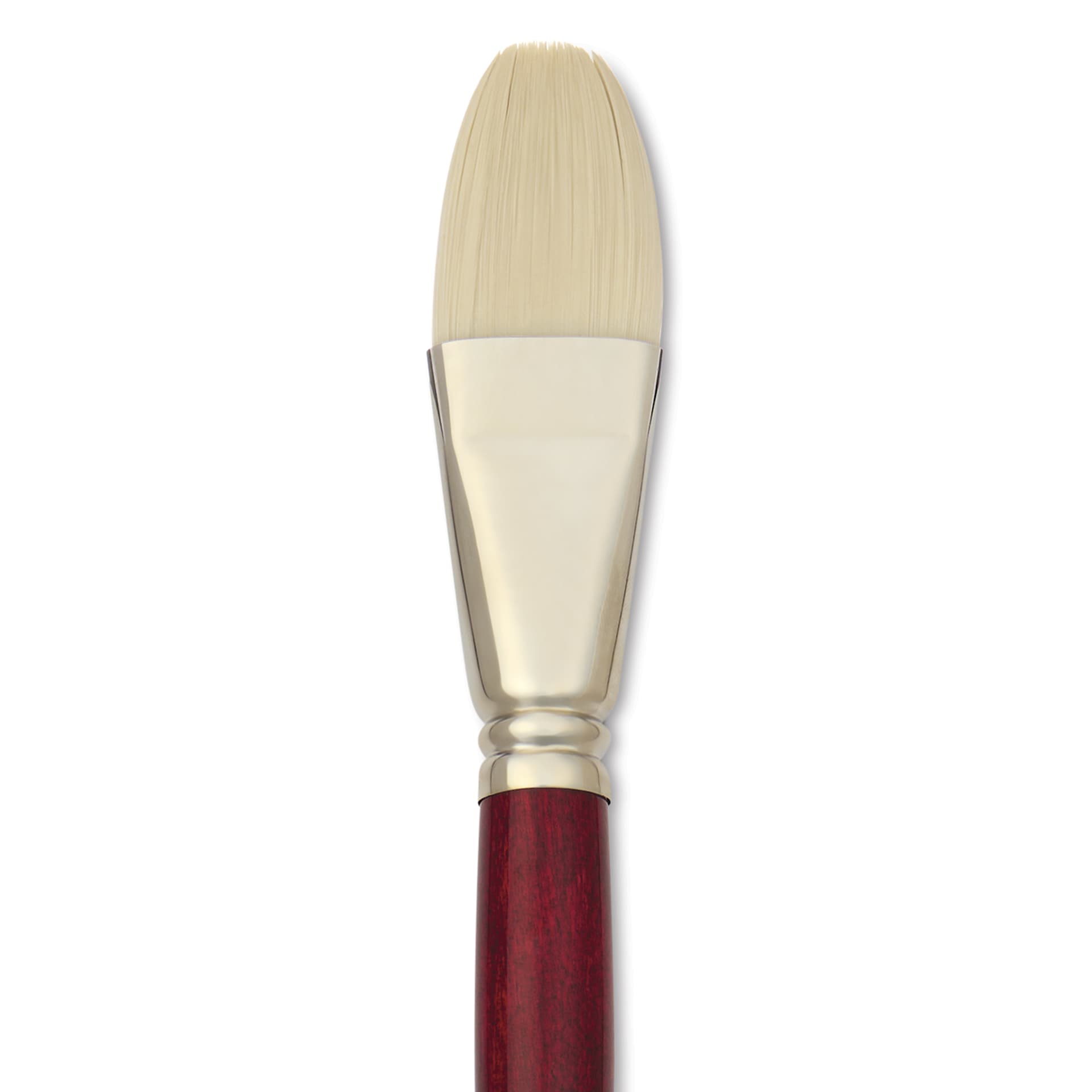 Escoda Marfil Synthetic Bristle Brushes - Series 4450 Bright, Size 26, Long Handle, close-up