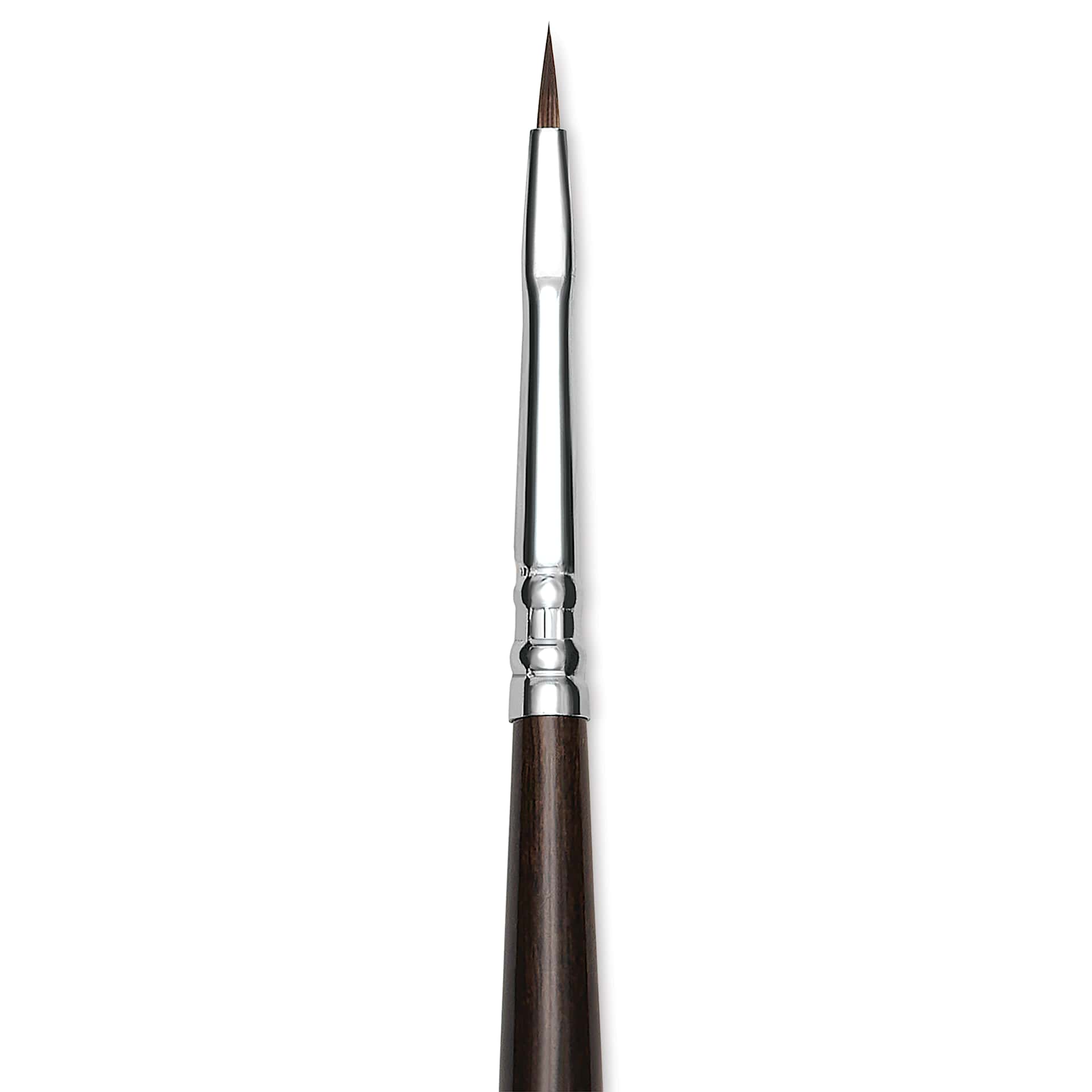 Escoda Vintage Synthetic Brush - Bright, Long  Handle, Size 0