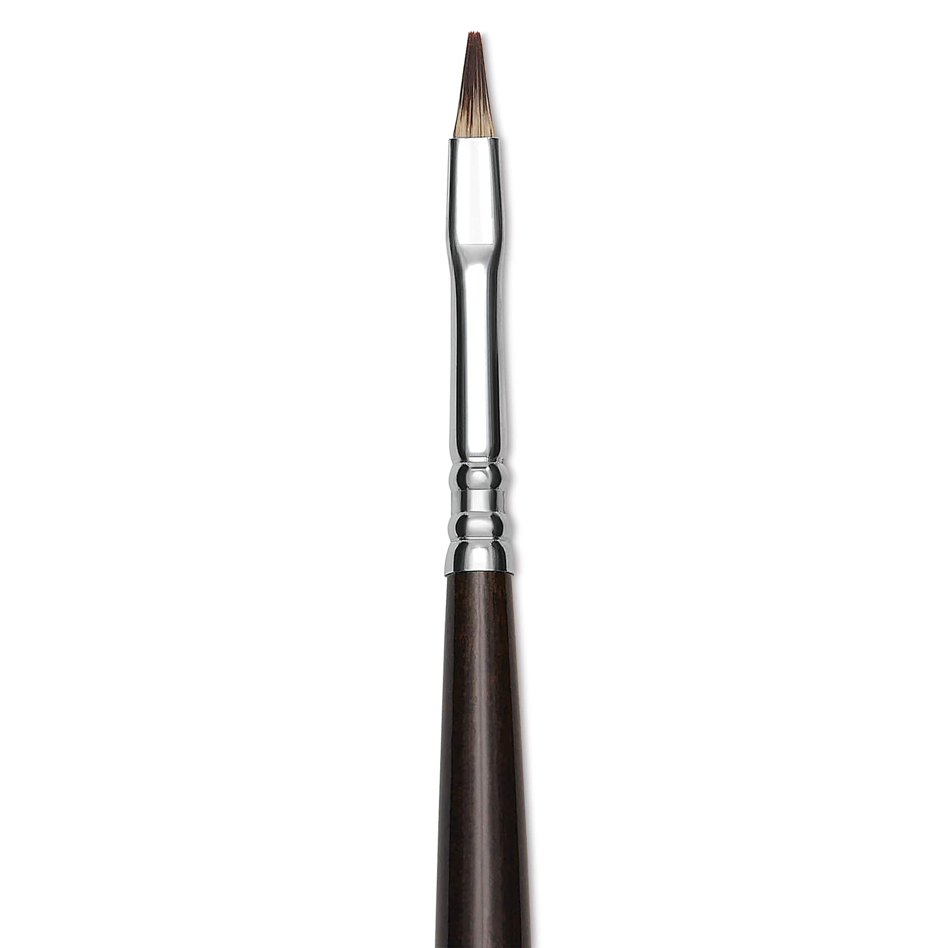 Escoda Vintage Synthetic Brush - Bright, Long  Handle, Size 2