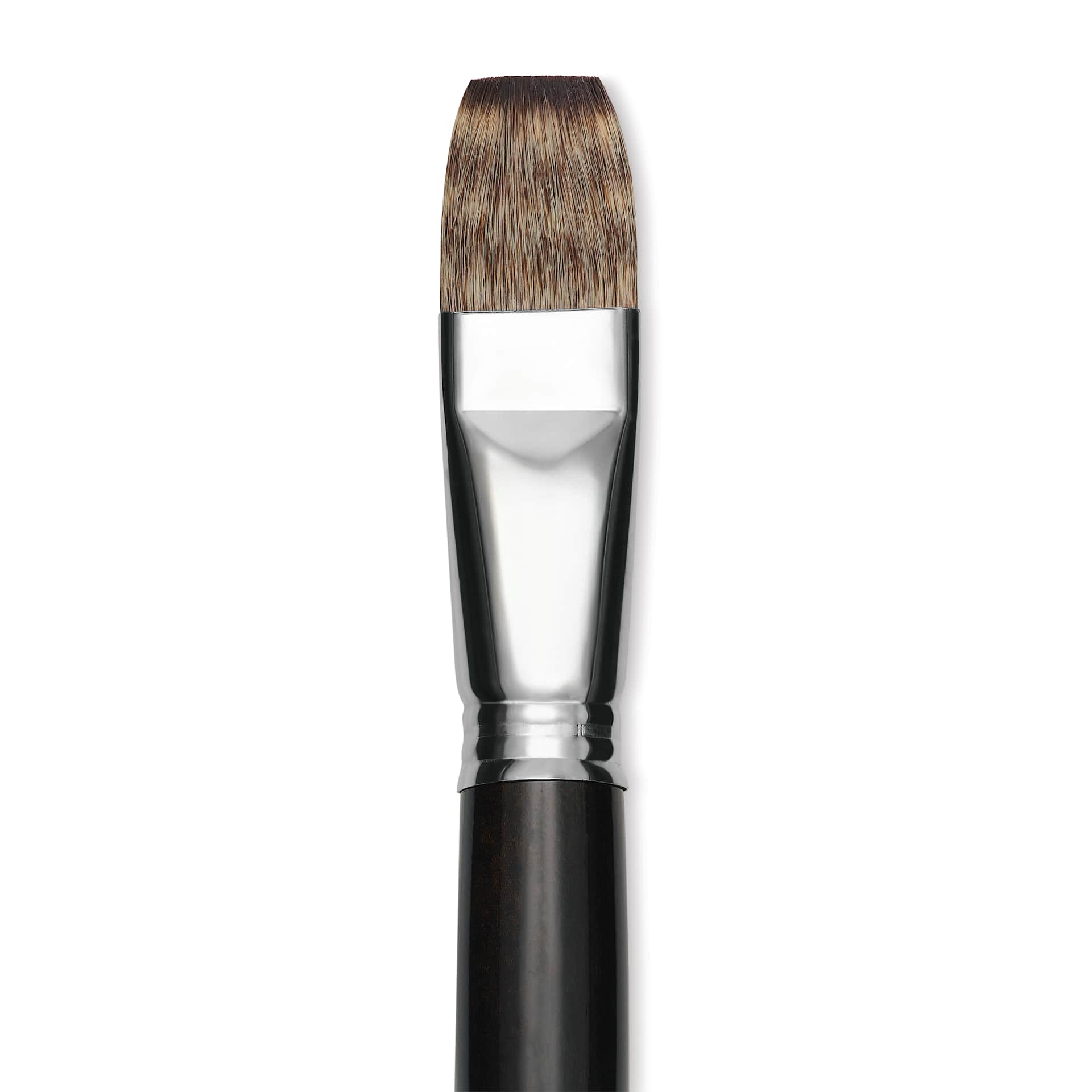 Escoda Vintage Synthetic Brush - Bright, Long  Handle, Size 22