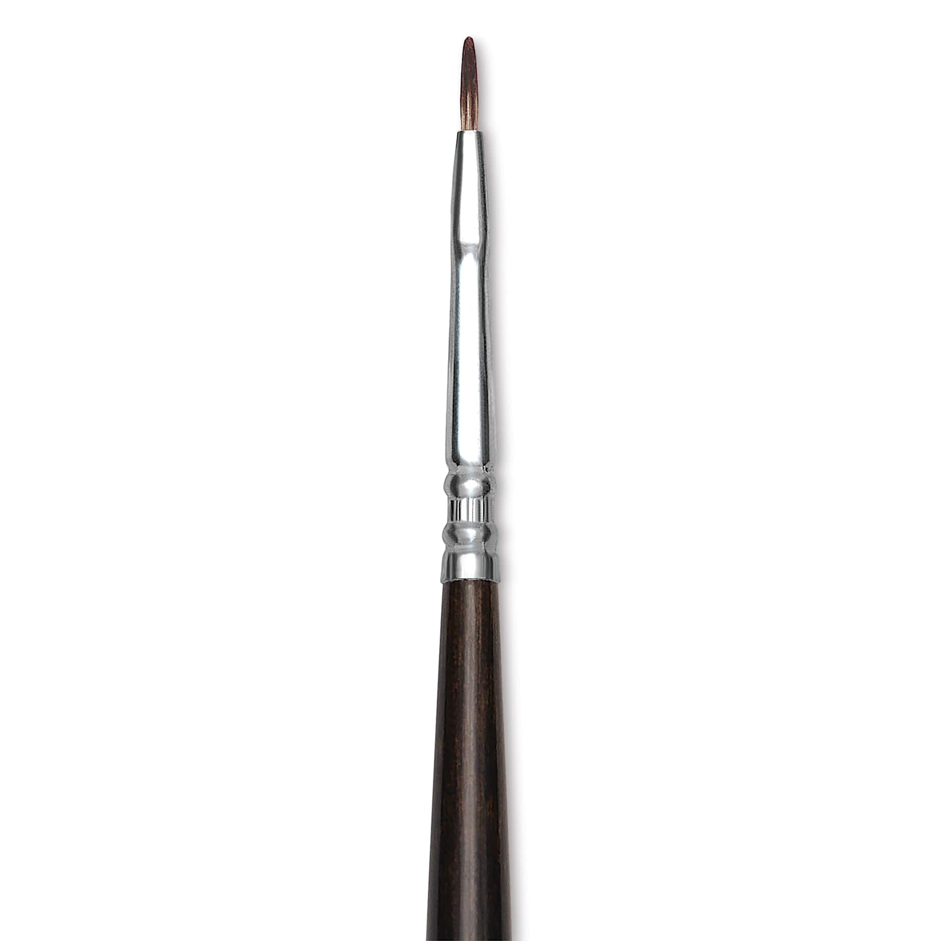 Escoda Vintage Synthetic Brush - Filbert, Long  Handle, Size 0