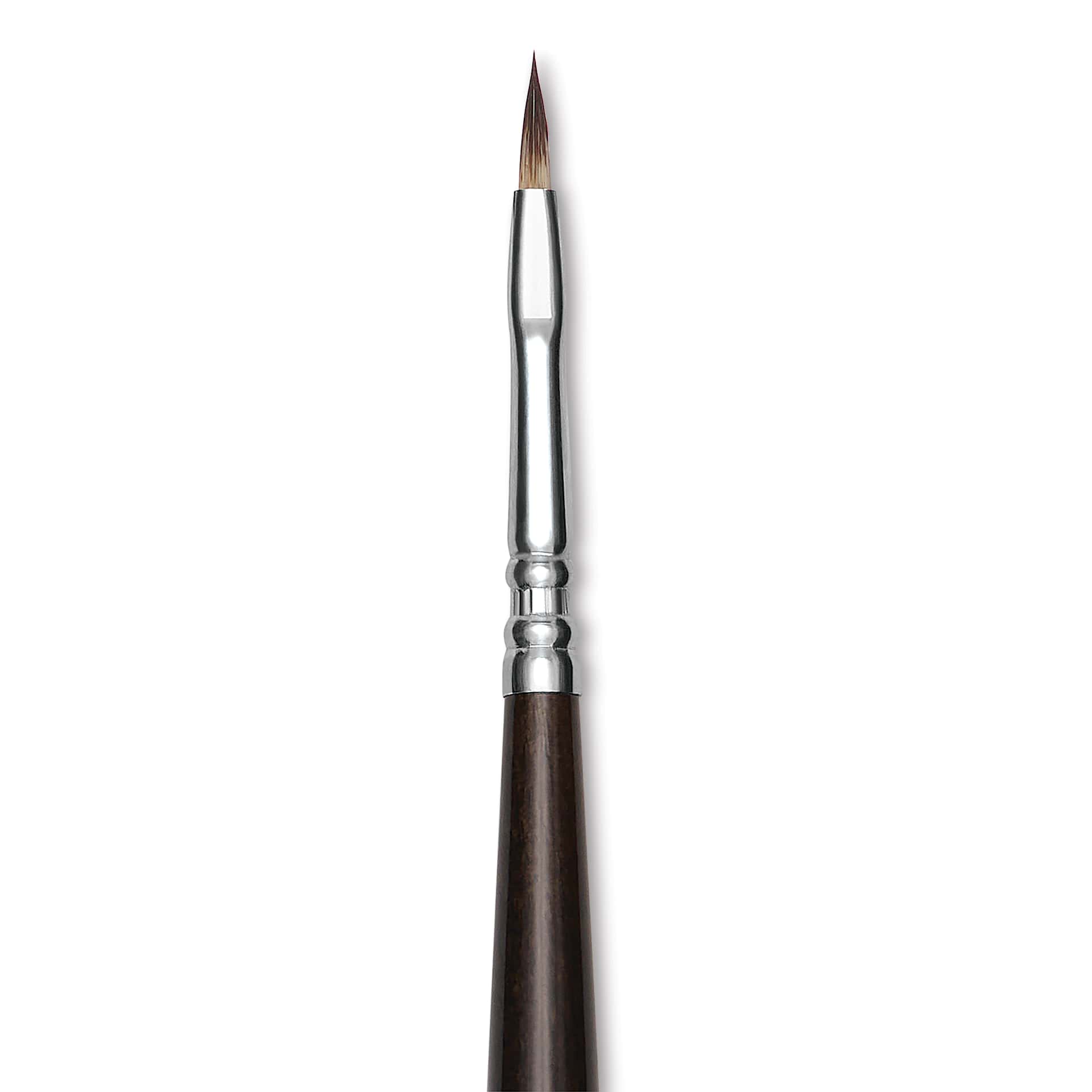 Escoda Vintage Synthetic Brush - Filbert, Long  Handle, Size 1