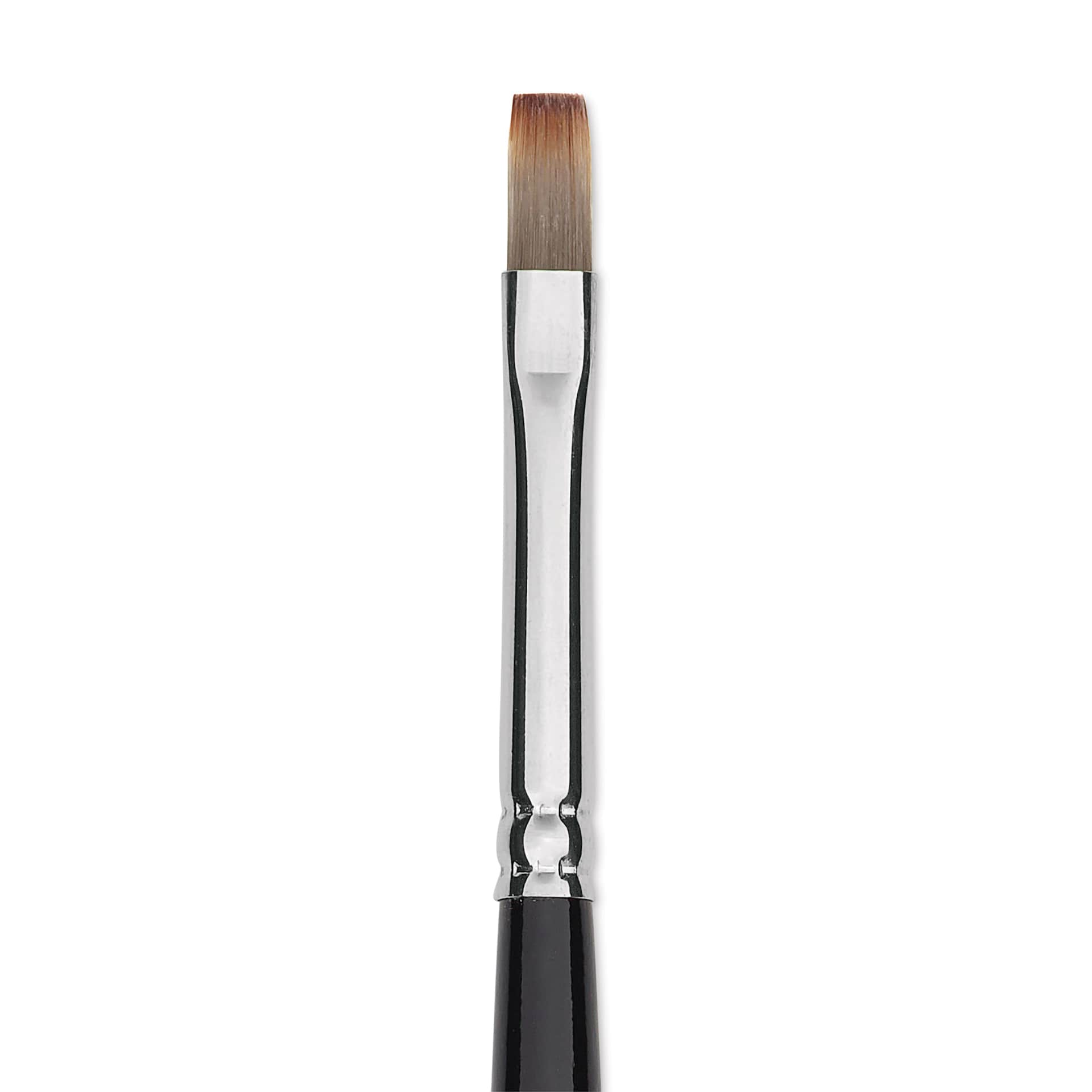 Trekell Spectrum Brush - Bright, Long Handle, Size 4, close up