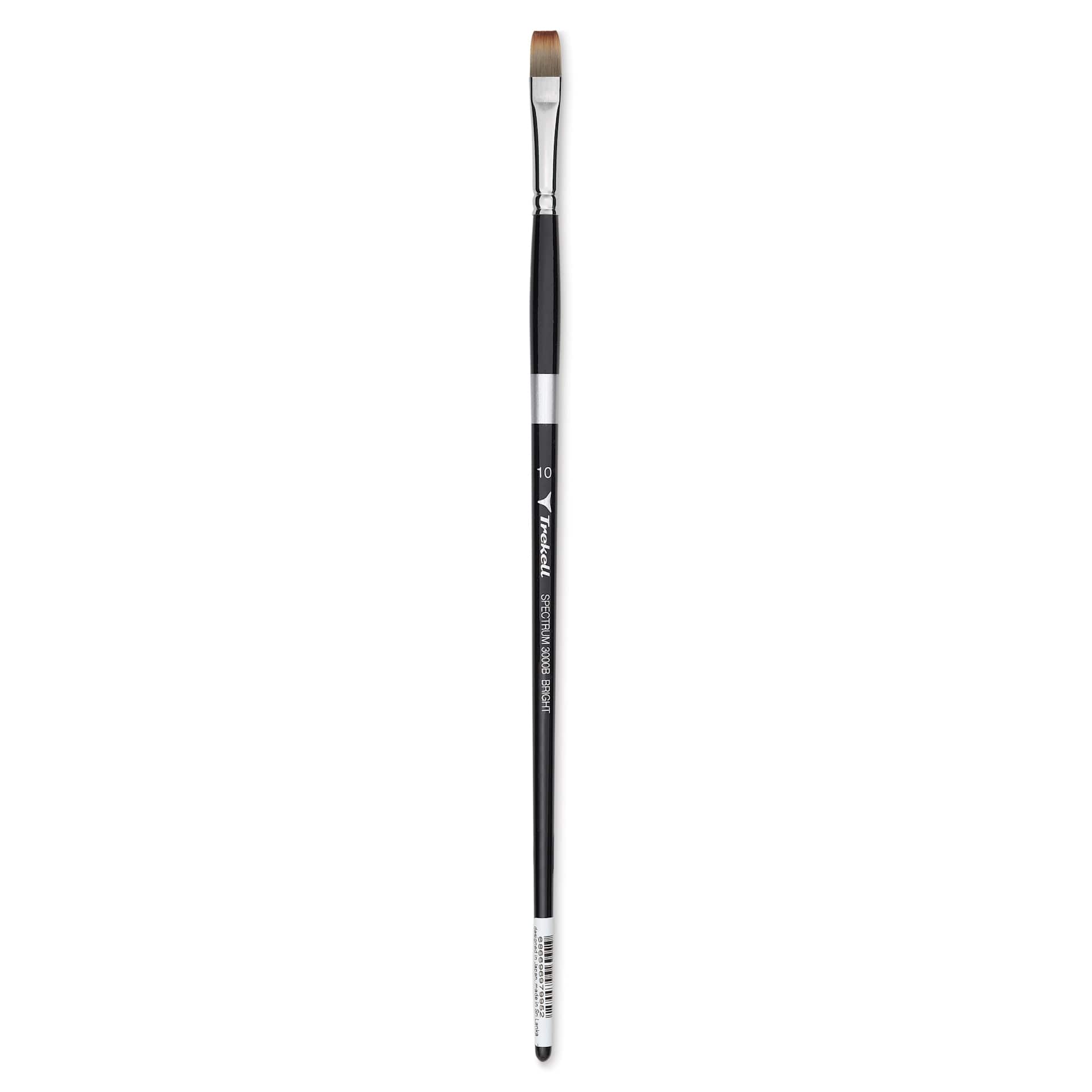 Trekell Spectrum Brush - Bright, Long Handle, Size 10