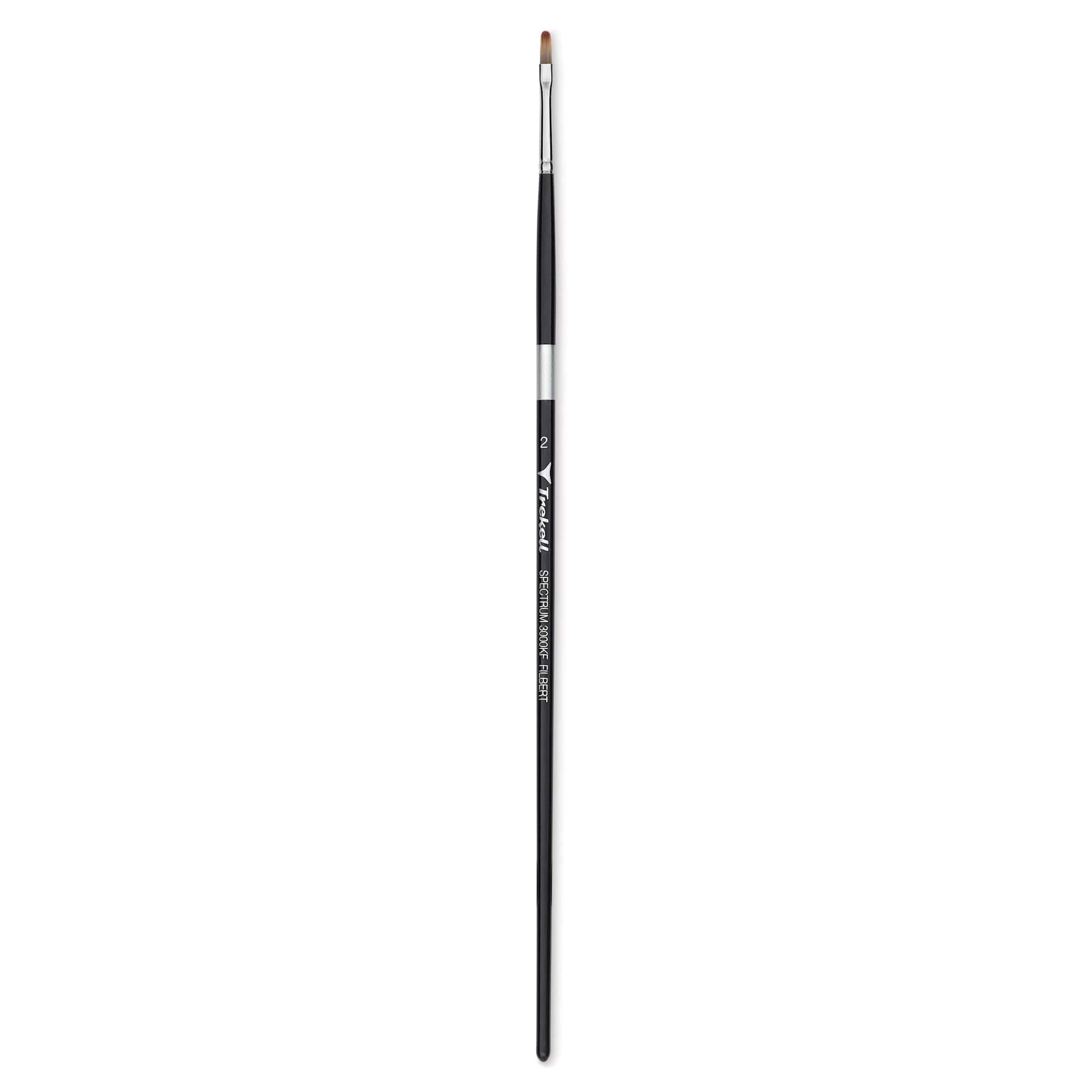 Trekell Spectrum Brush - Filbert, Long Handle, Size 2