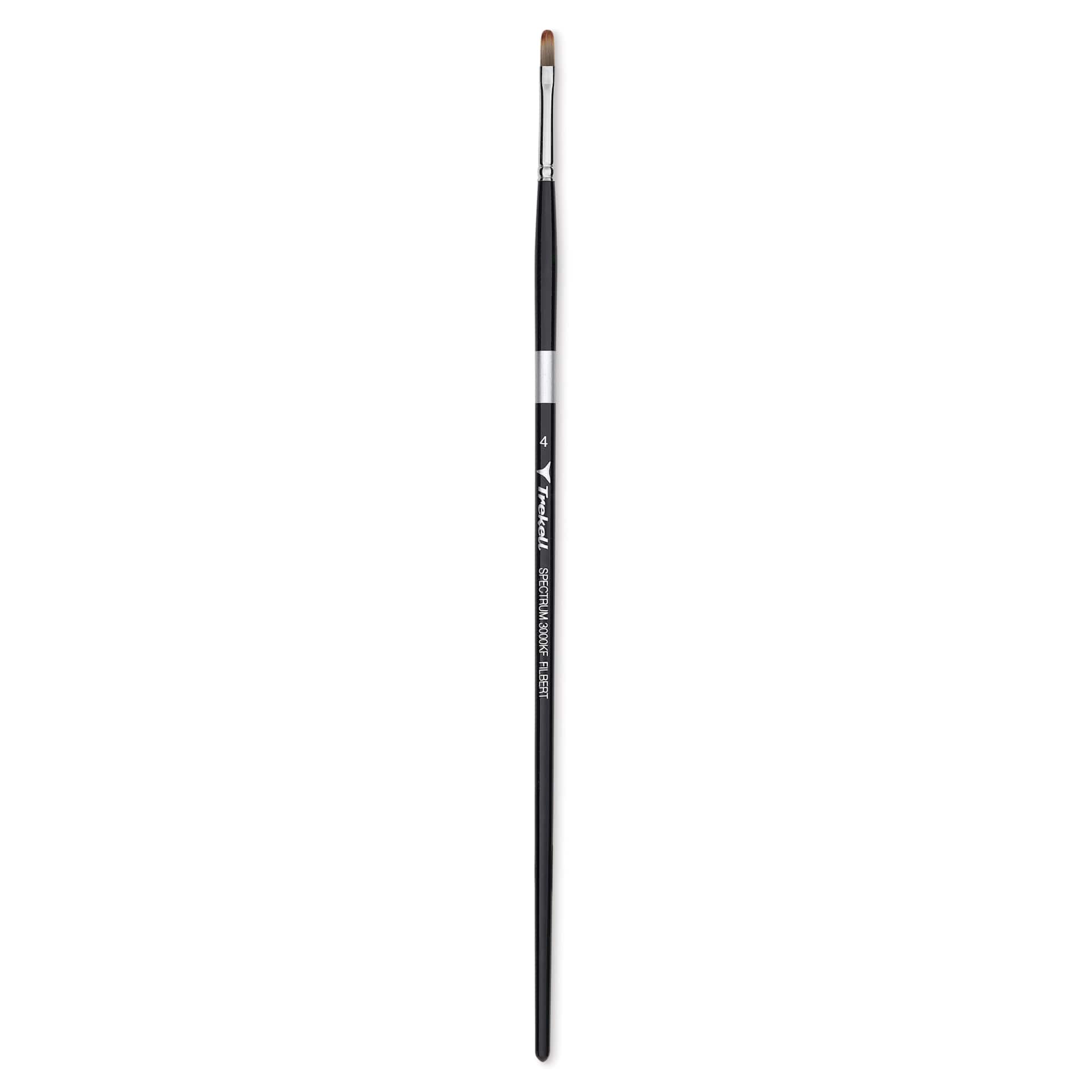 Trekell Spectrum Brush - Filbert, Long Handle, Size 4