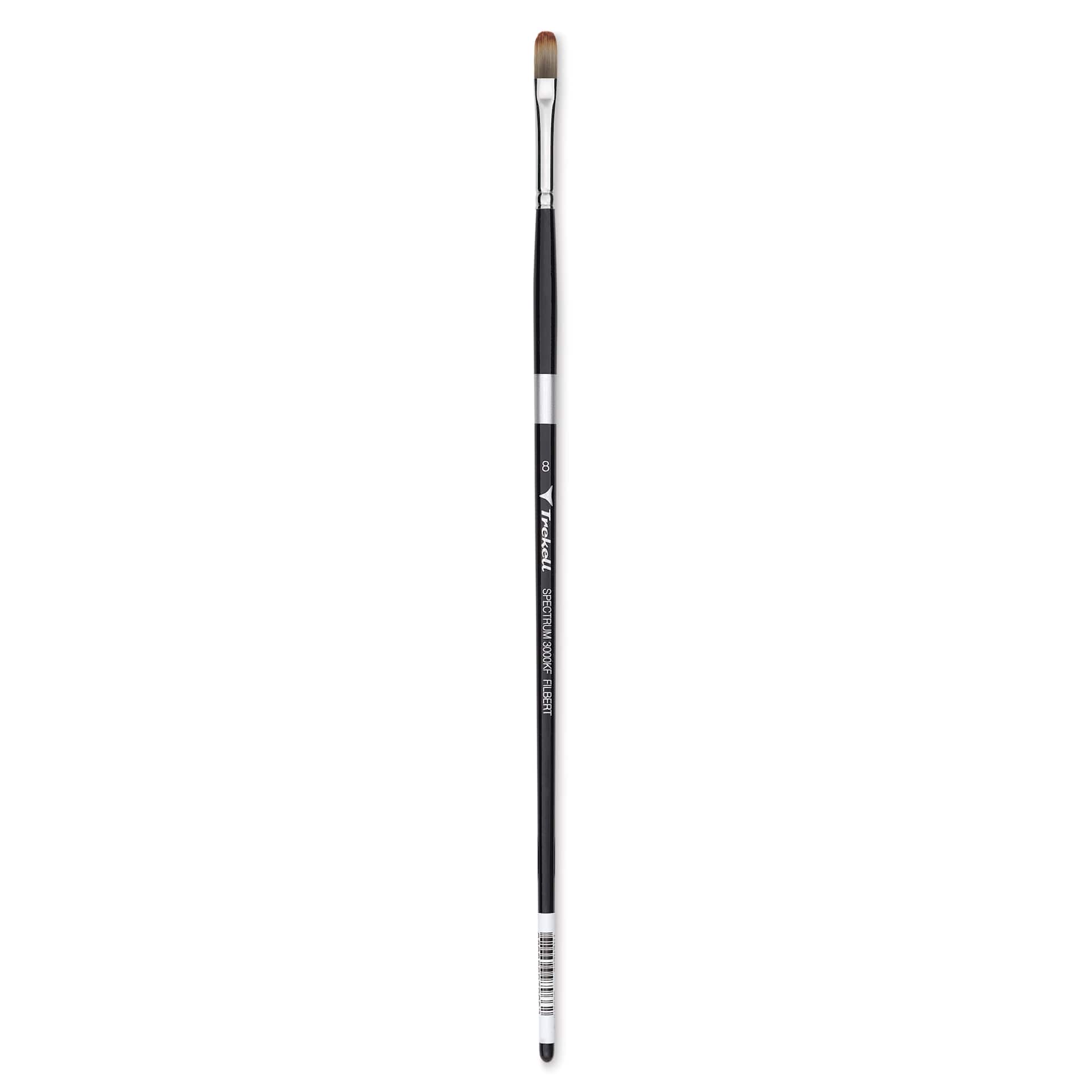Trekell Spectrum Brush - Filbert, Long Handle, Size 8
