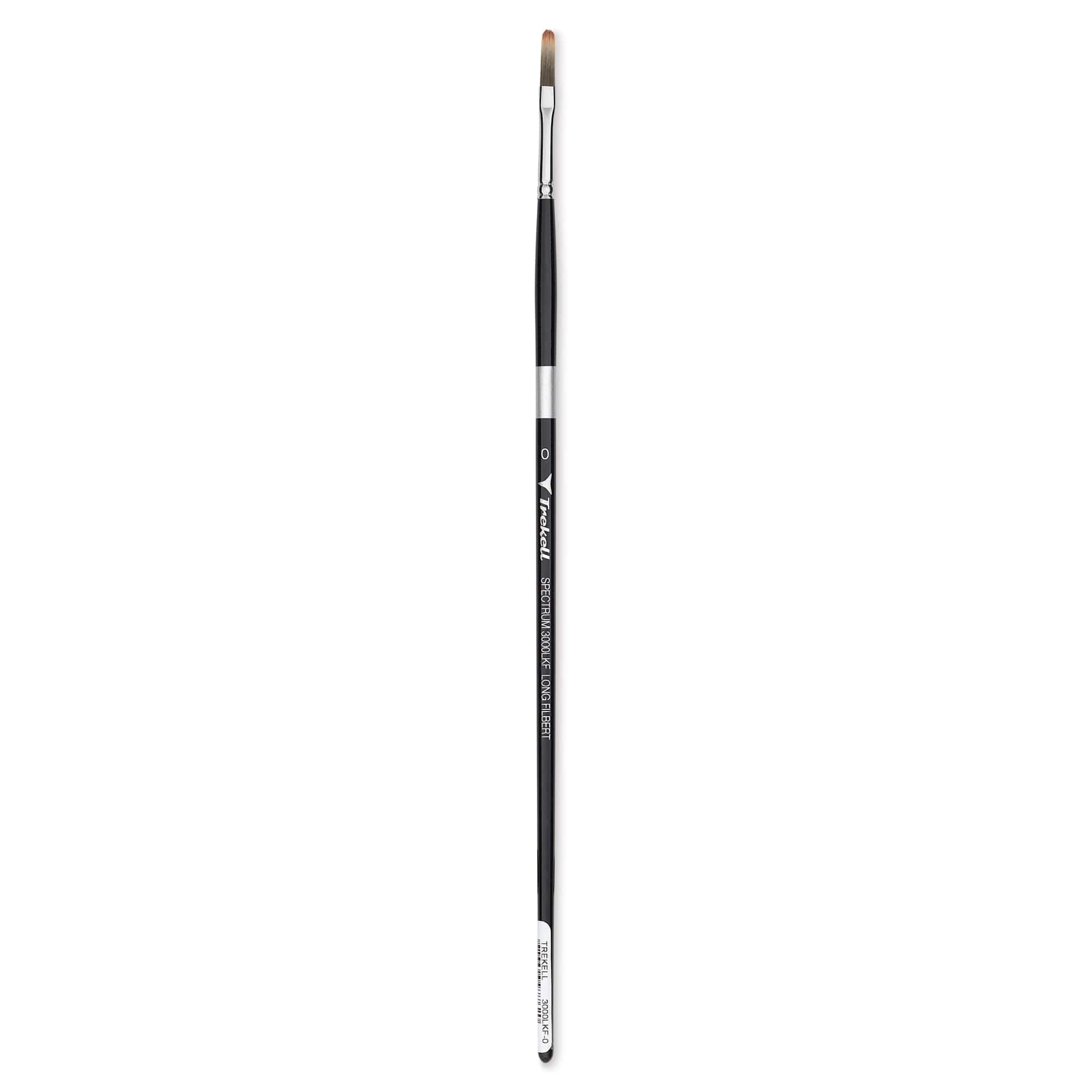 Trekell Spectrum Brush - Long Filbert, Long Handle, Size 0