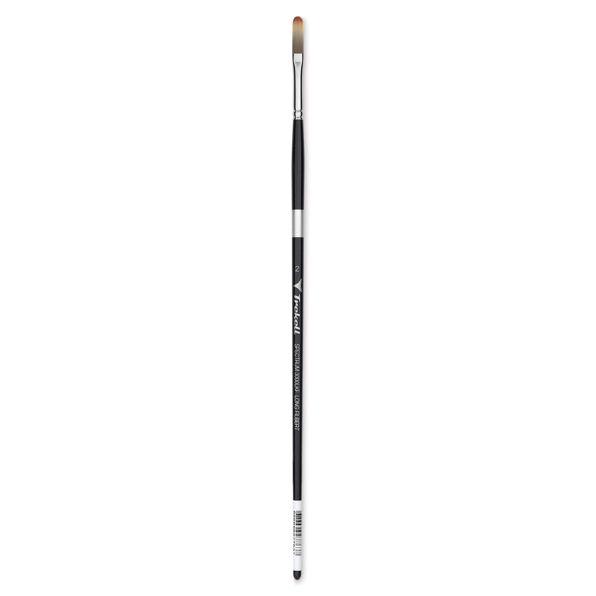 Trekell Spectrum Brush - Long Filbert, Long Handle, Size 2