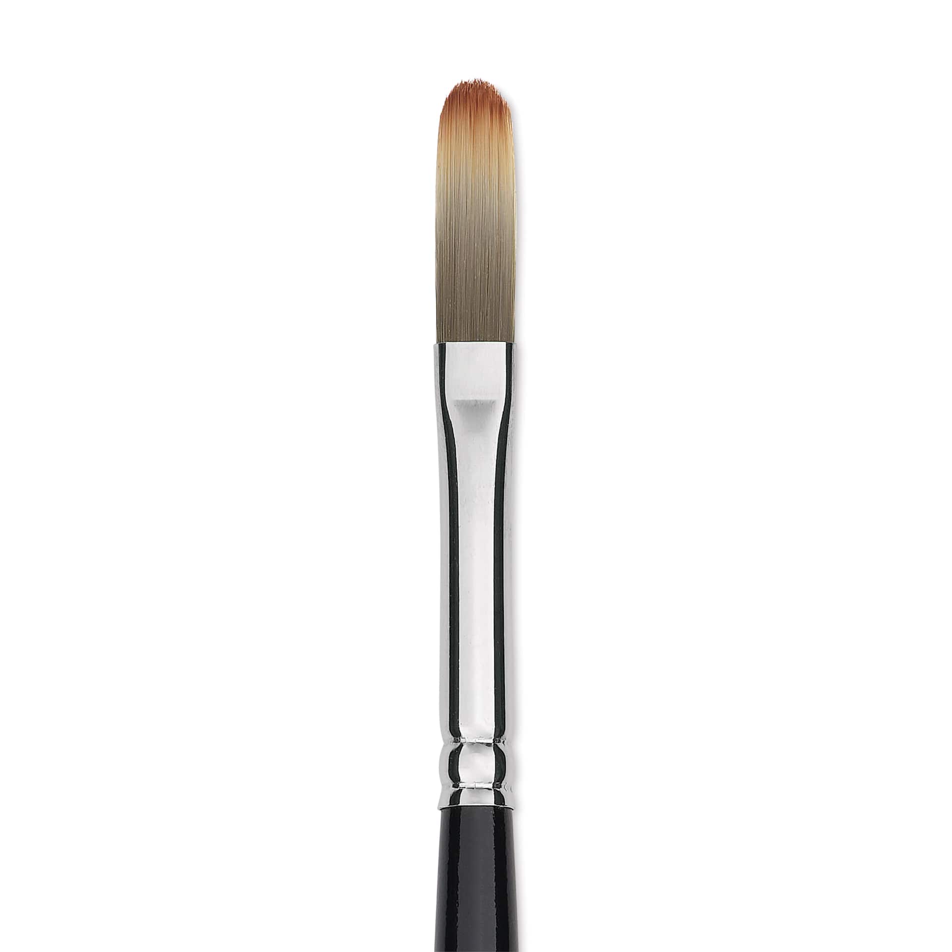 Trekell Spectrum Brush - Long Filbert, Long Handle, Size 2, close up
