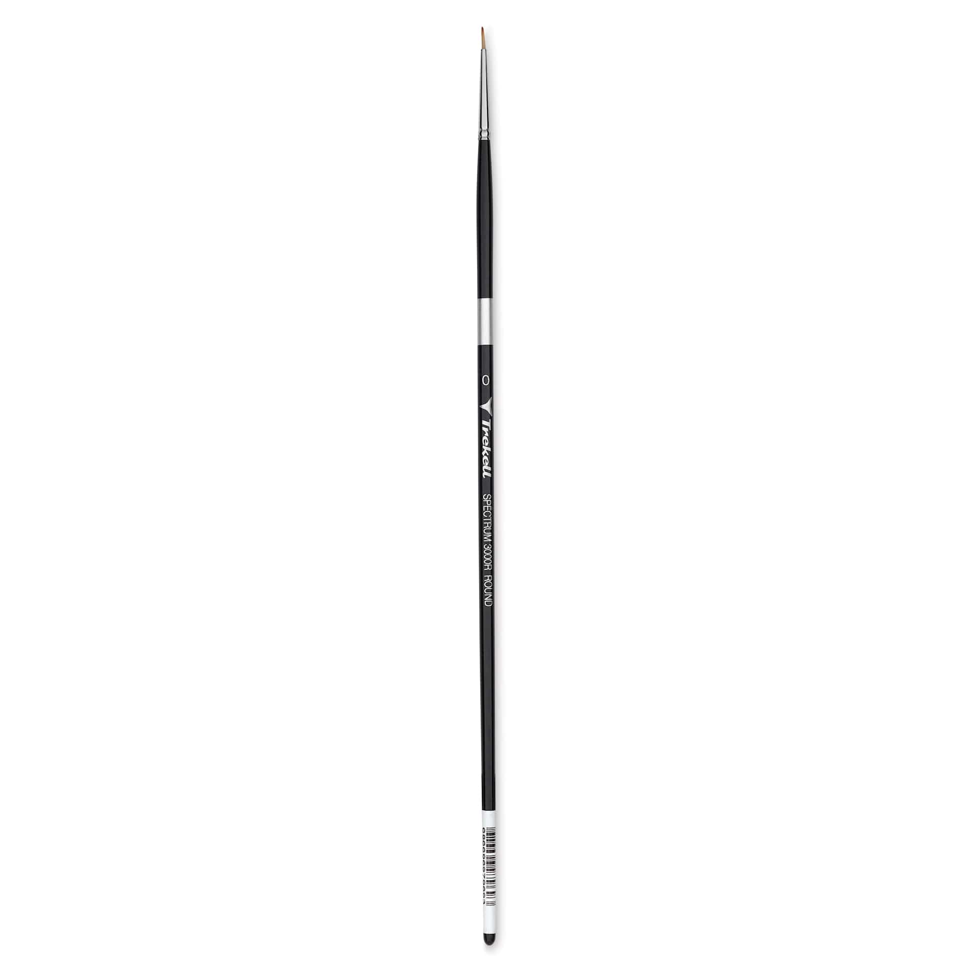 Trekell Spectrum Brush - Round, Long Handle, Size 0