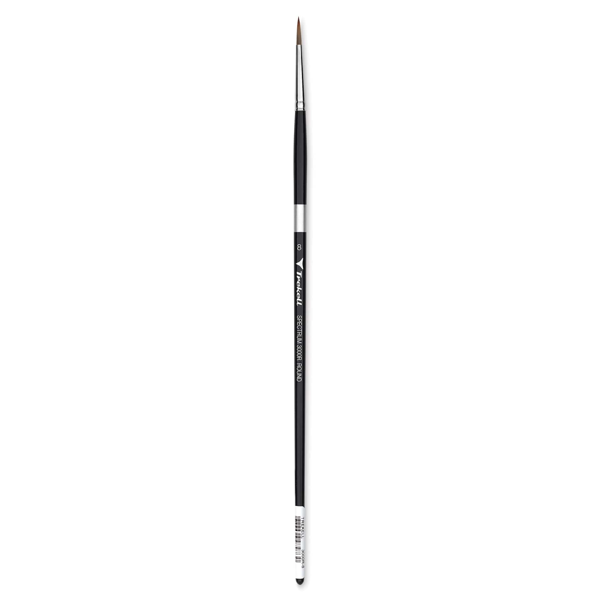 Trekell Spectrum Brush - Round, Long Handle, Size 8