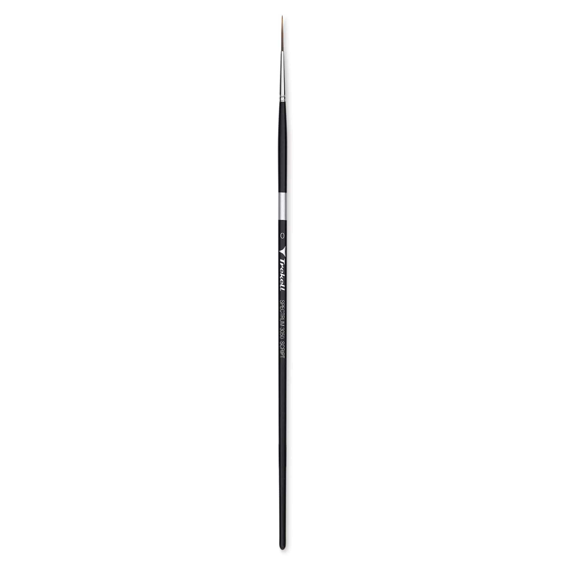 Trekell Spectrum Brush - Script Liner, Long Handle, Size 0