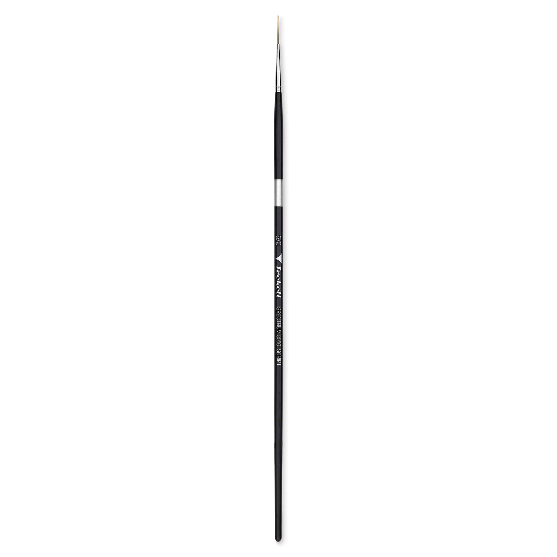 Trekell Spectrum Brush - Script Liner, Long Handle, Size 5/0