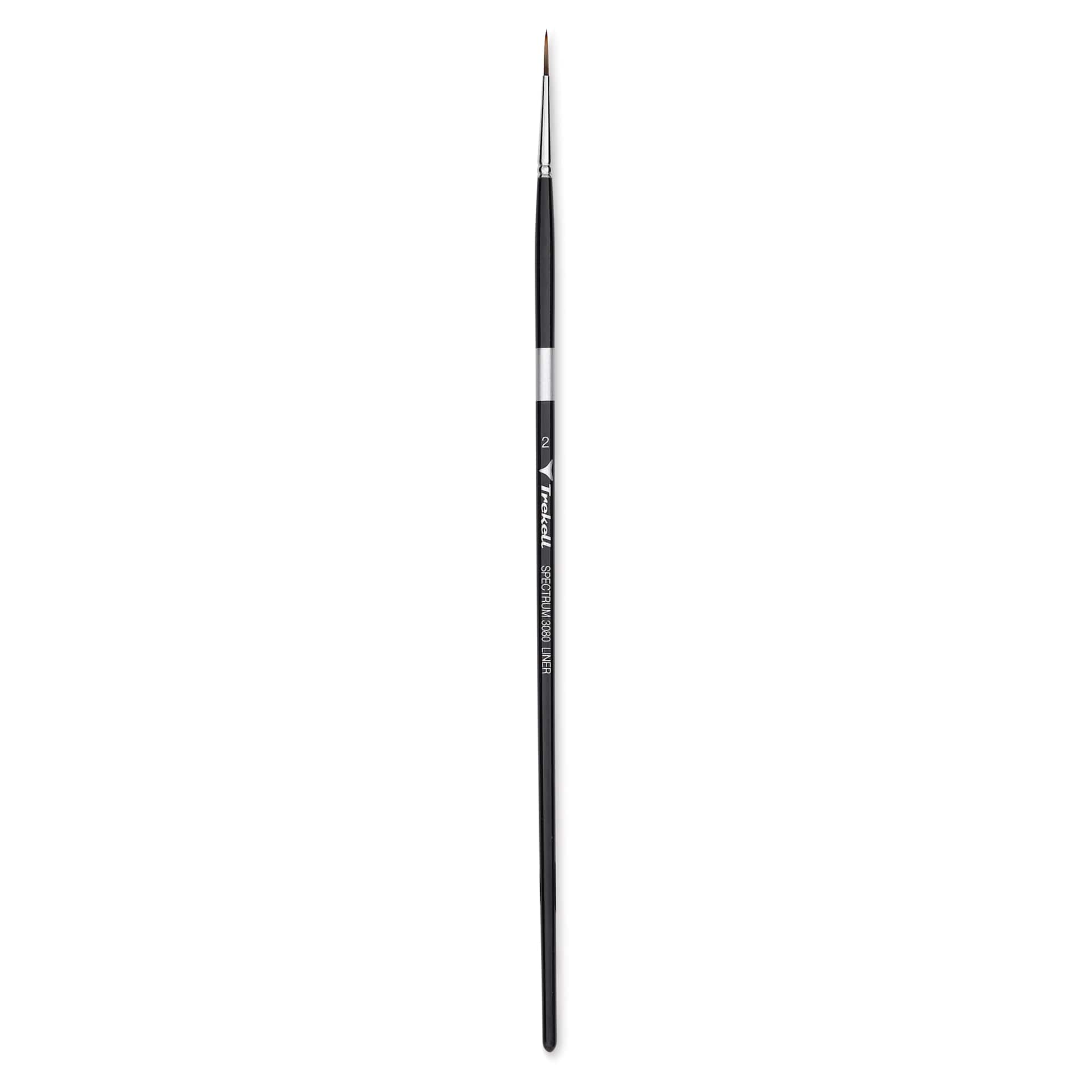 Trekell Spectrum Brush - Liner, Long Handle, Size 2