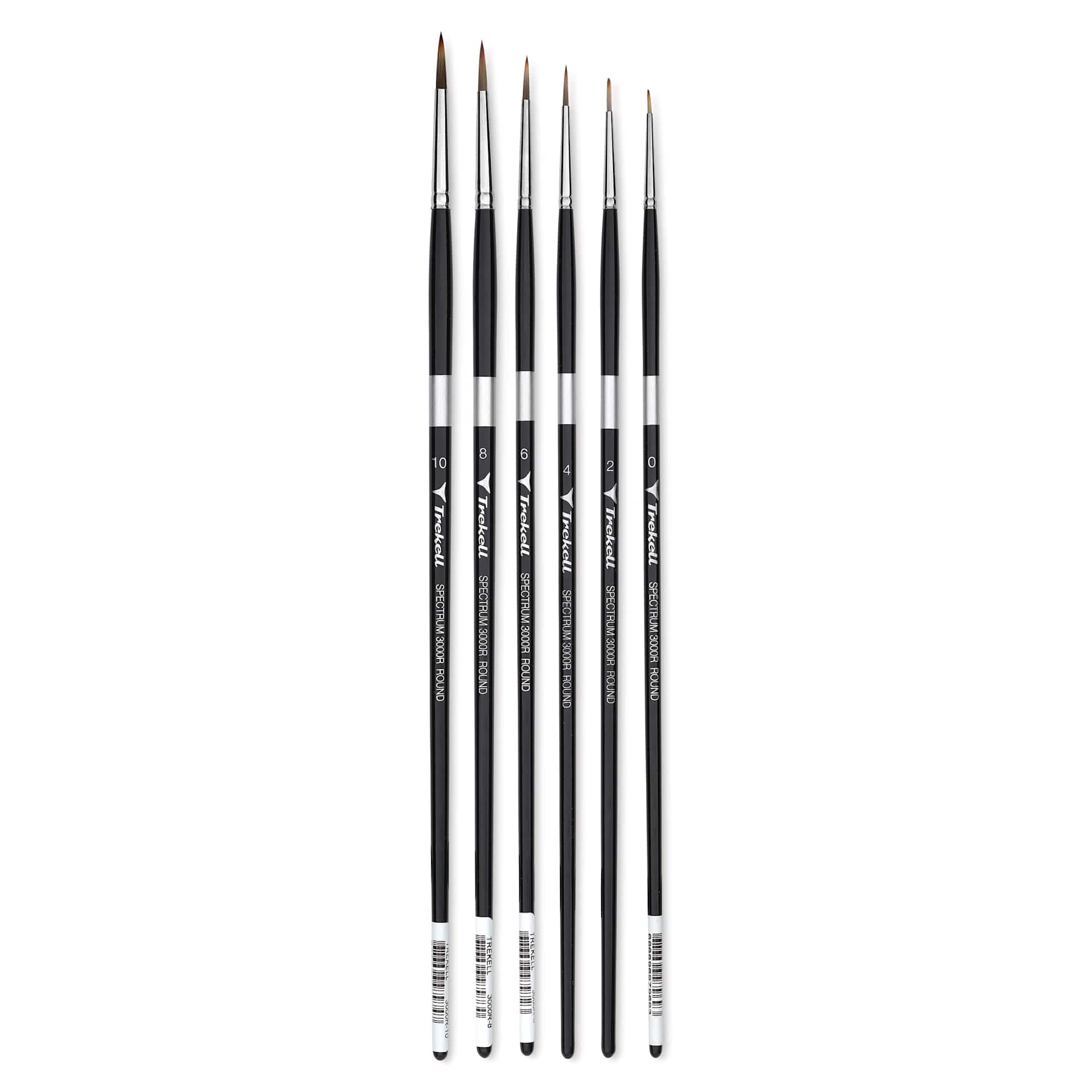 Trekell Spectrum Brushes - Rounds in available sizes