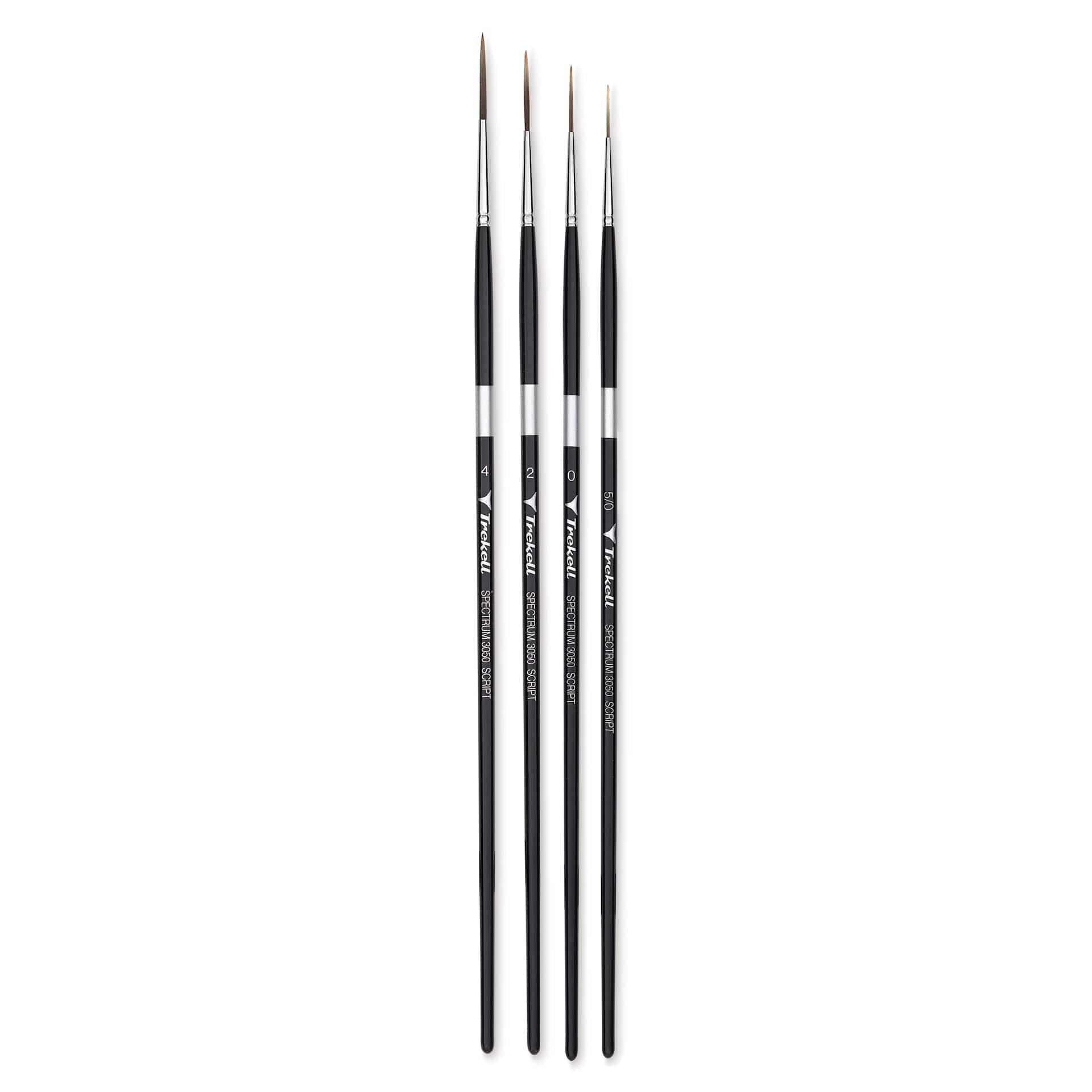 Trekell Spectrum Brushes - Script Liners in available sizes