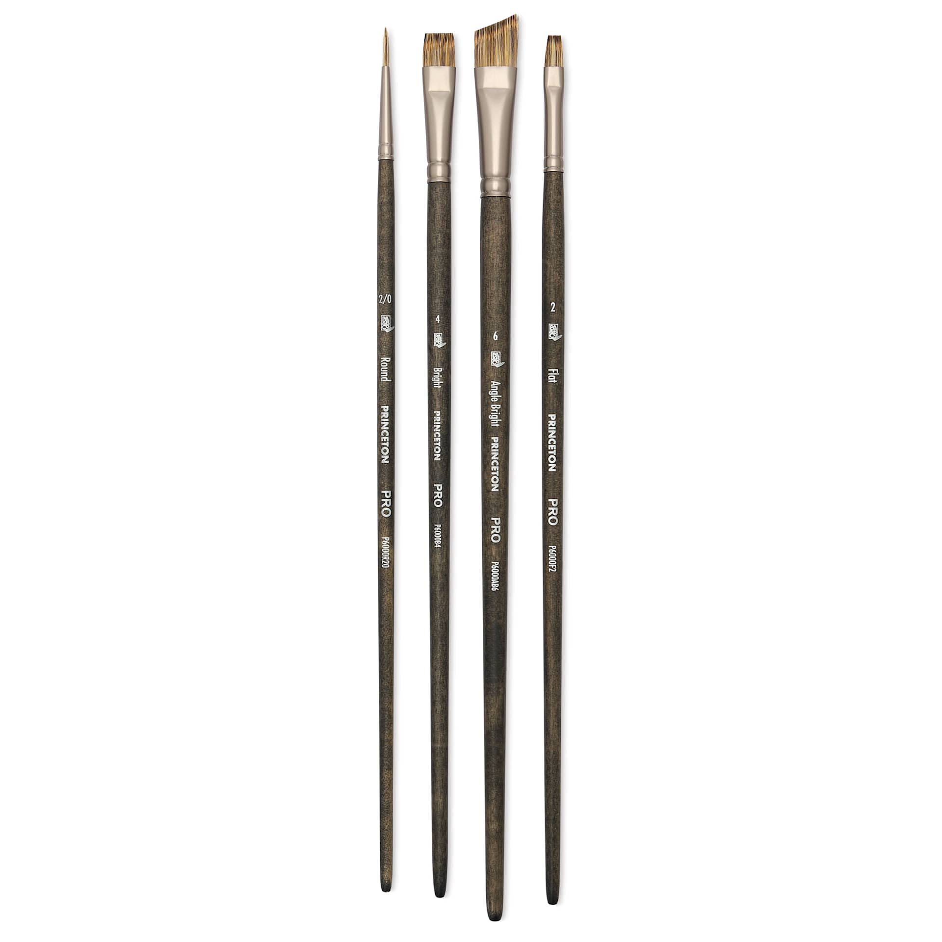 Princeton Pro Series 6000 Brushes - Blick Exclusive! Set of 4