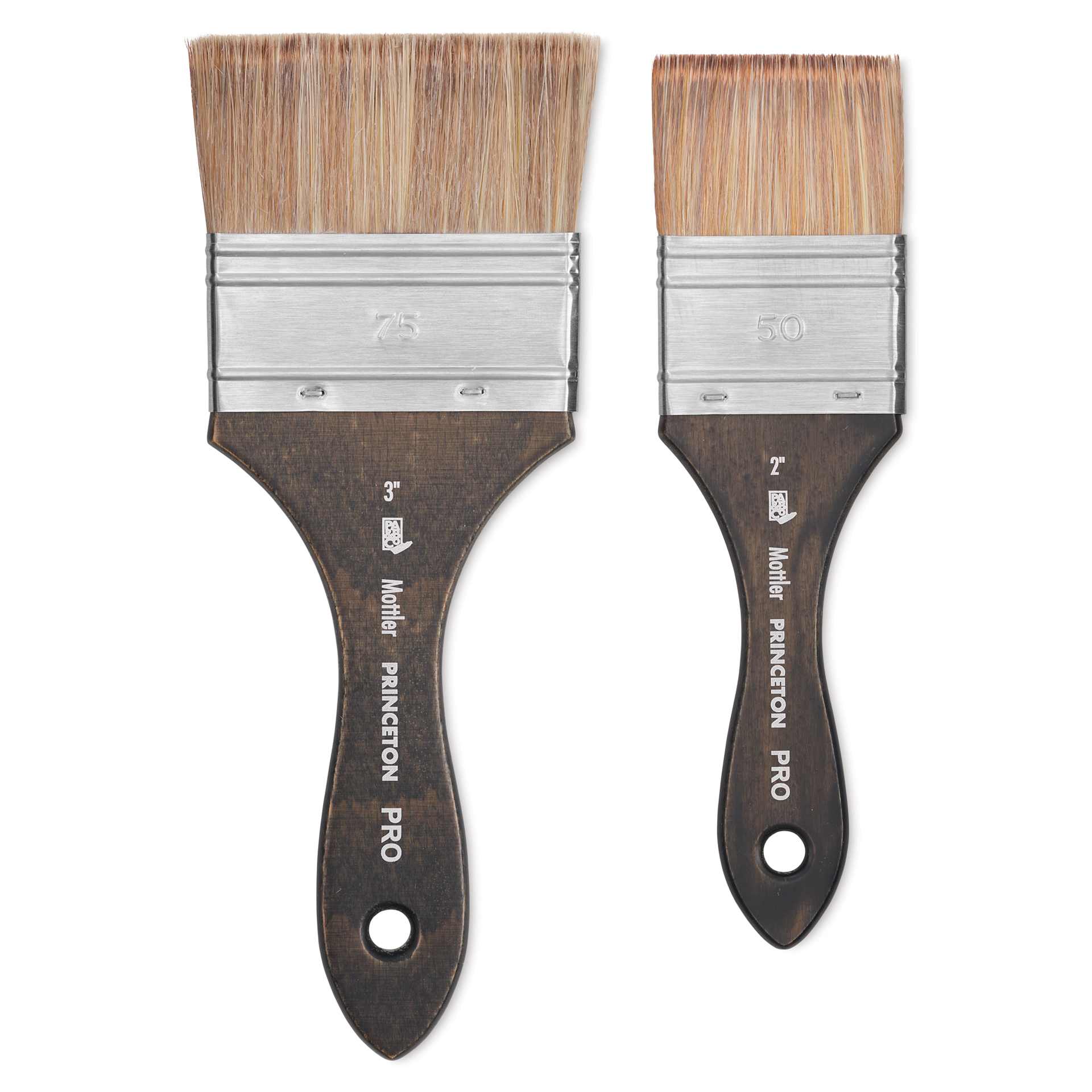 Princeton Pro Series 6000 Brushes - Mottlers, selection of sizes